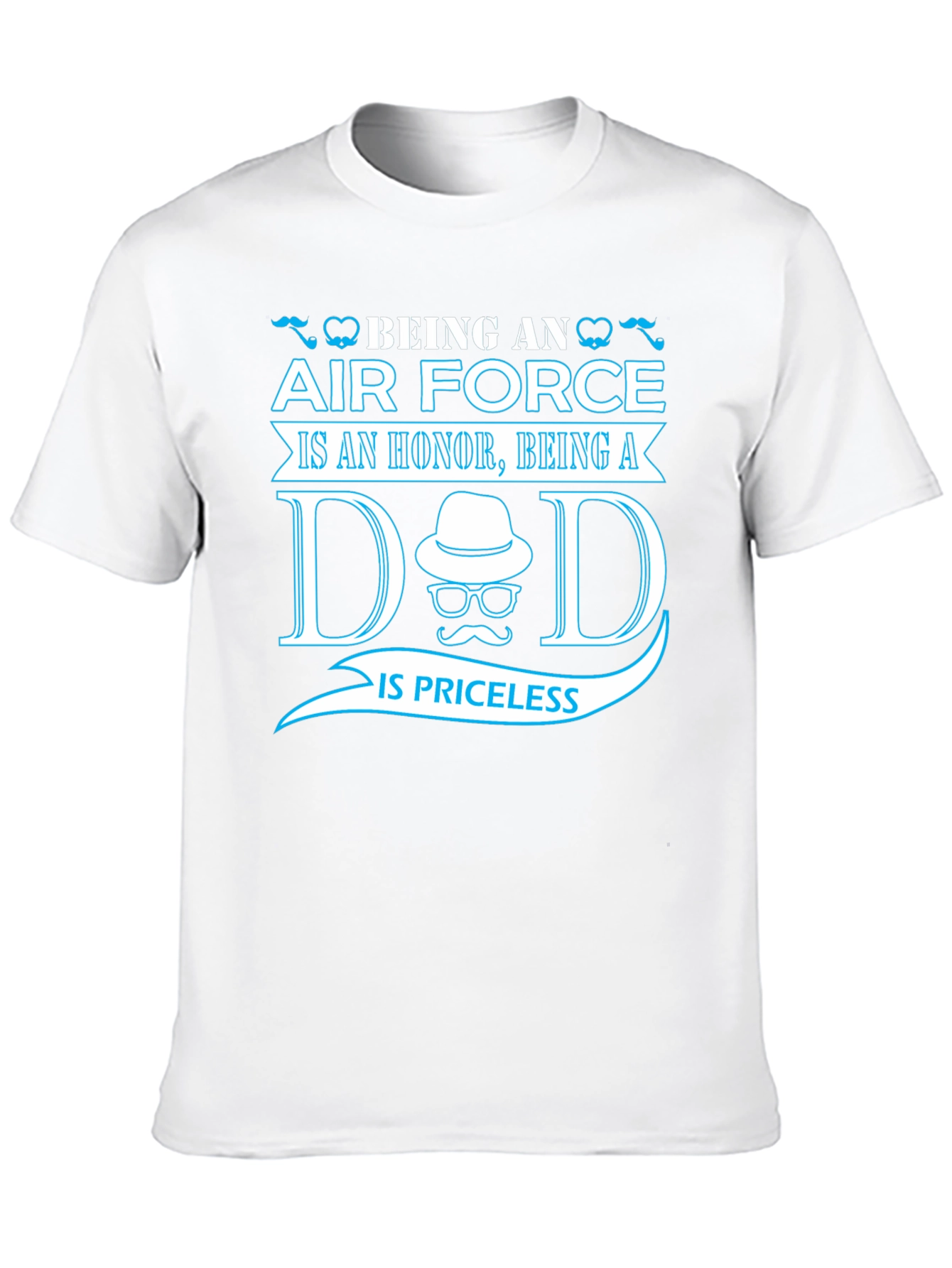 Air Force Dad Graphic T-Shirt - Priceless Honor