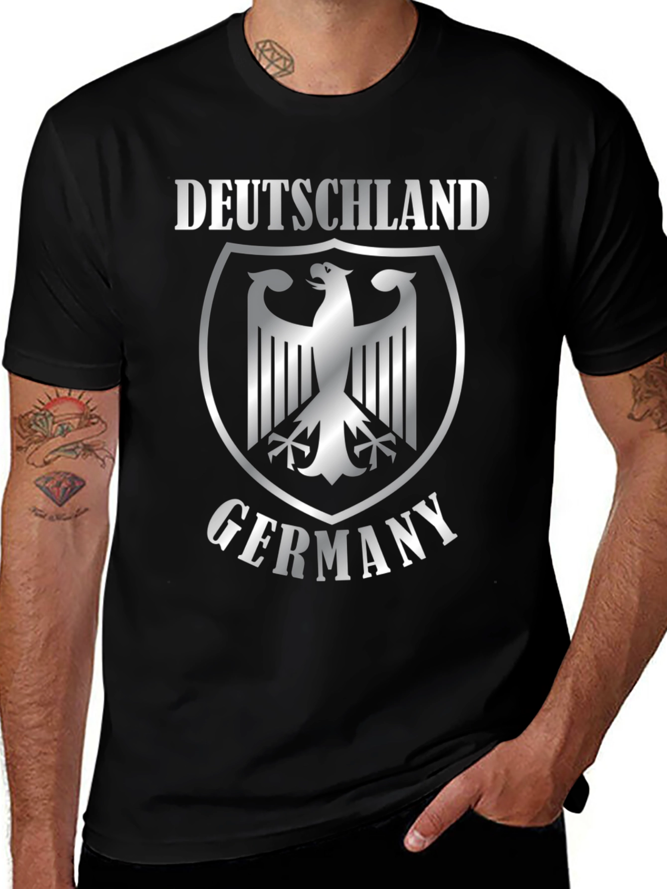 Germany Deutschland Eagle Crest T-Shirt