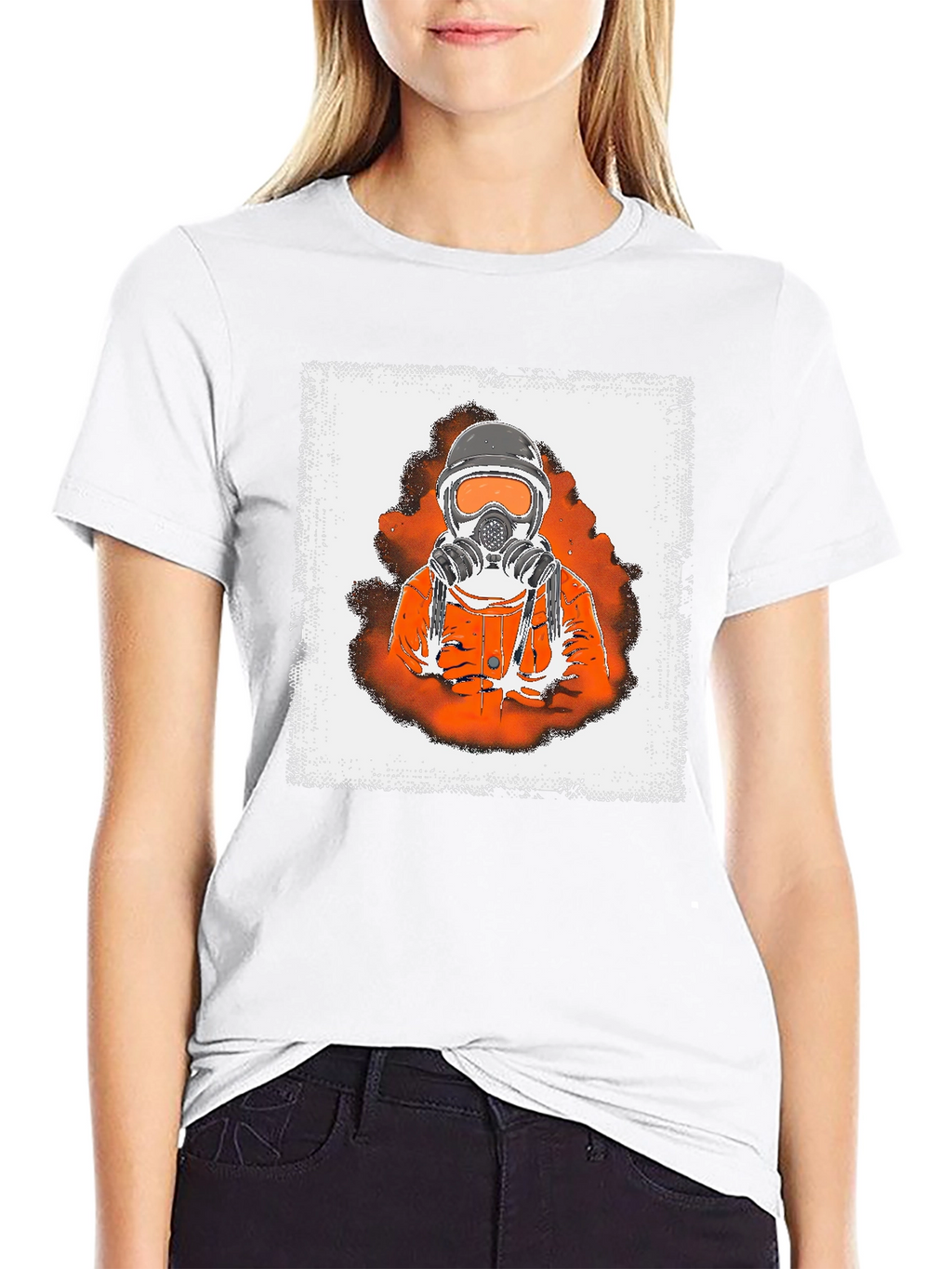 Gas Mask Graphic T-Shirt - Cool & Edgy Design