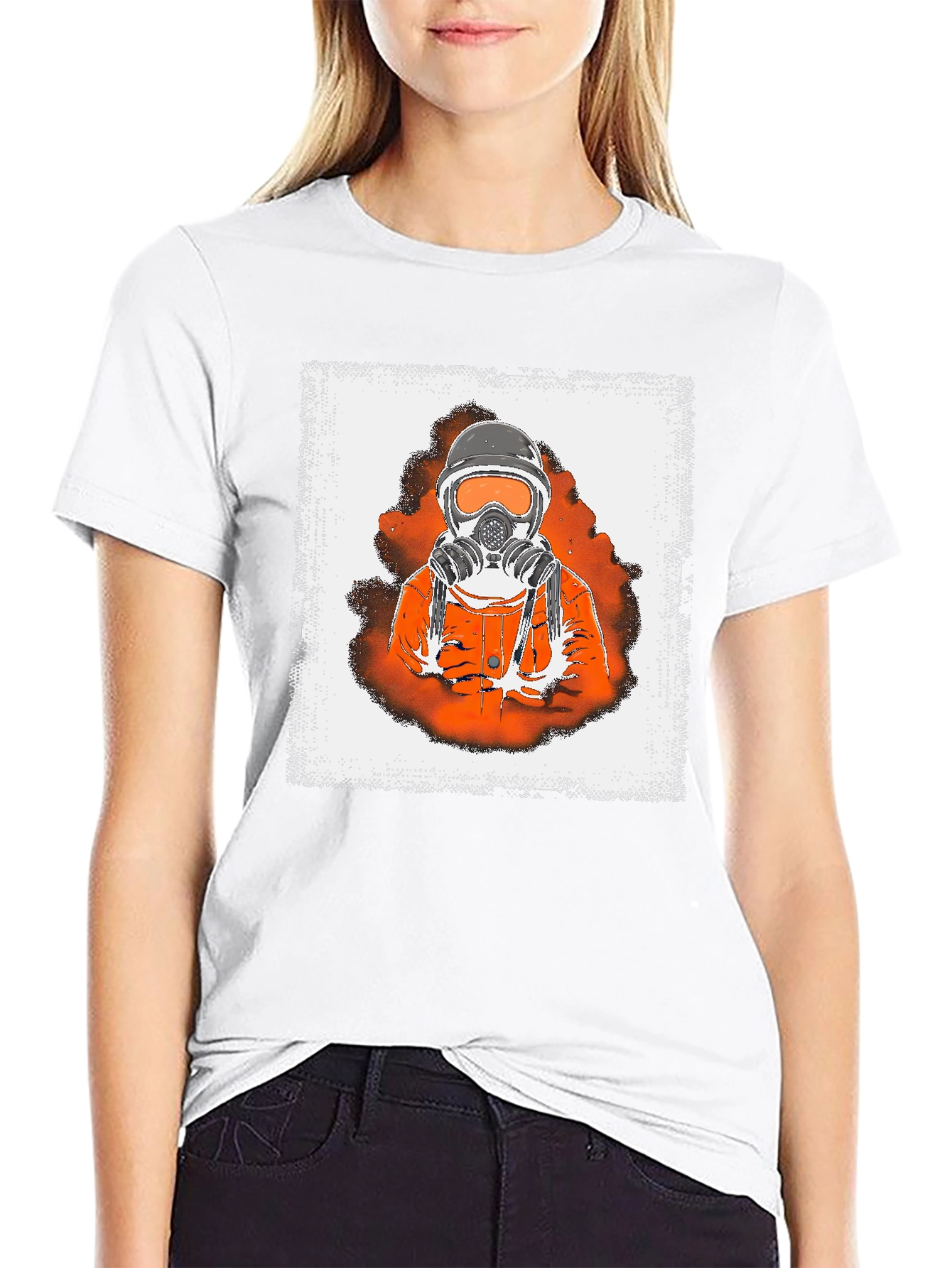 Gas Mask Graphic T-Shirt - Cool & Edgy Design