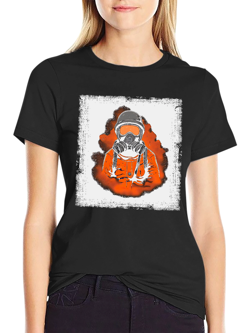 Gas Mask Graphic T-Shirt - Cool & Edgy Design