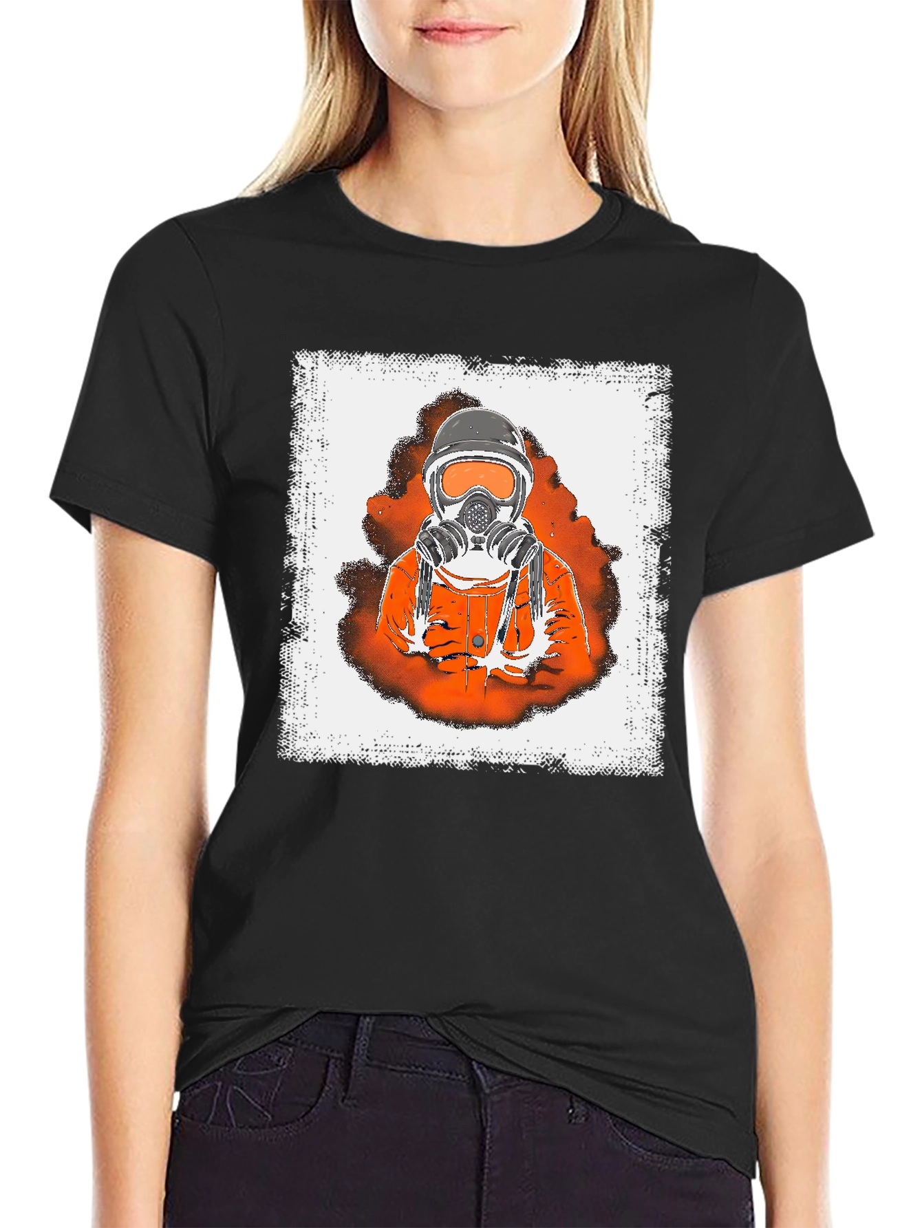Gas Mask Graphic T-Shirt - Cool & Edgy Design
