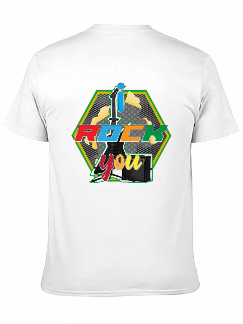 I Rock You Graphic Tee - Black T-Shirt