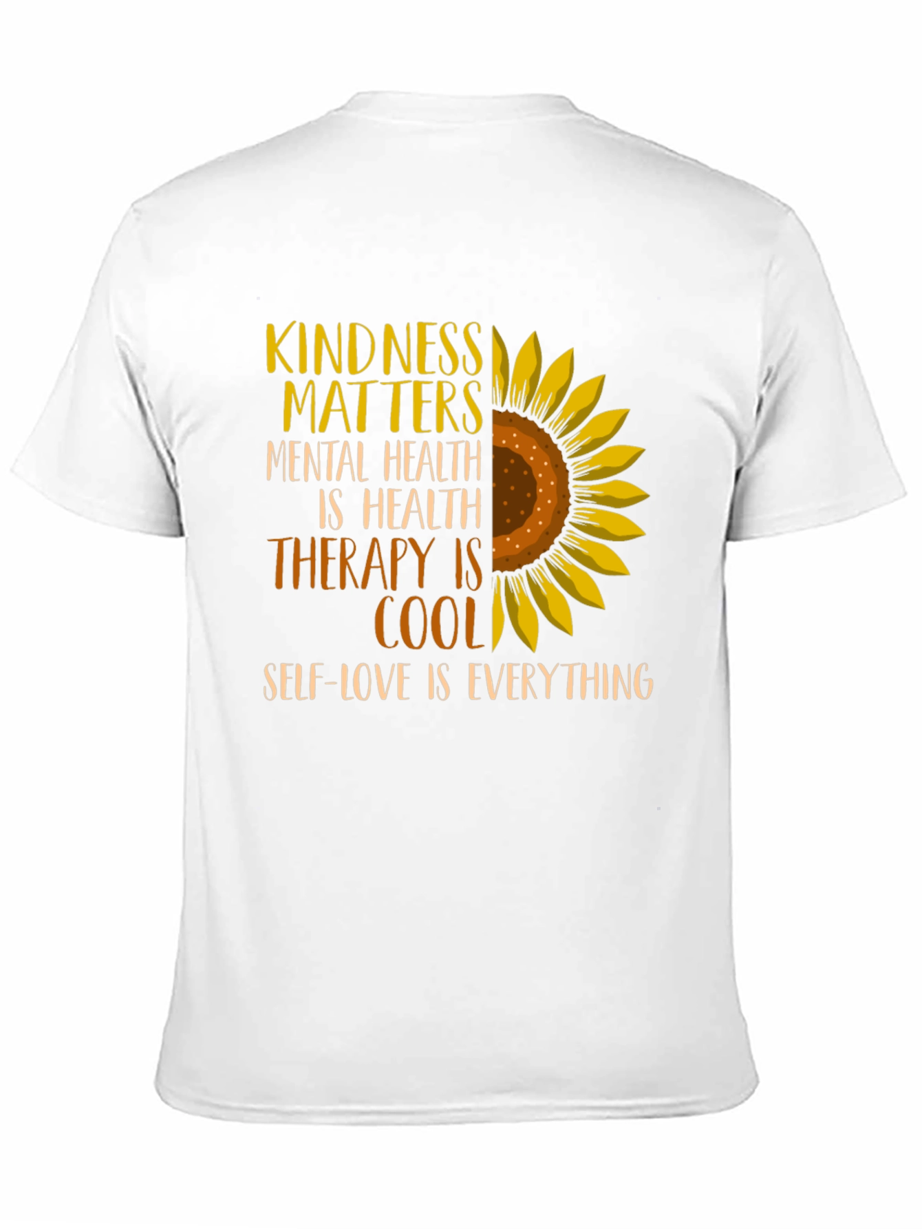 Kindness Matters Sunflower Graphic Tee