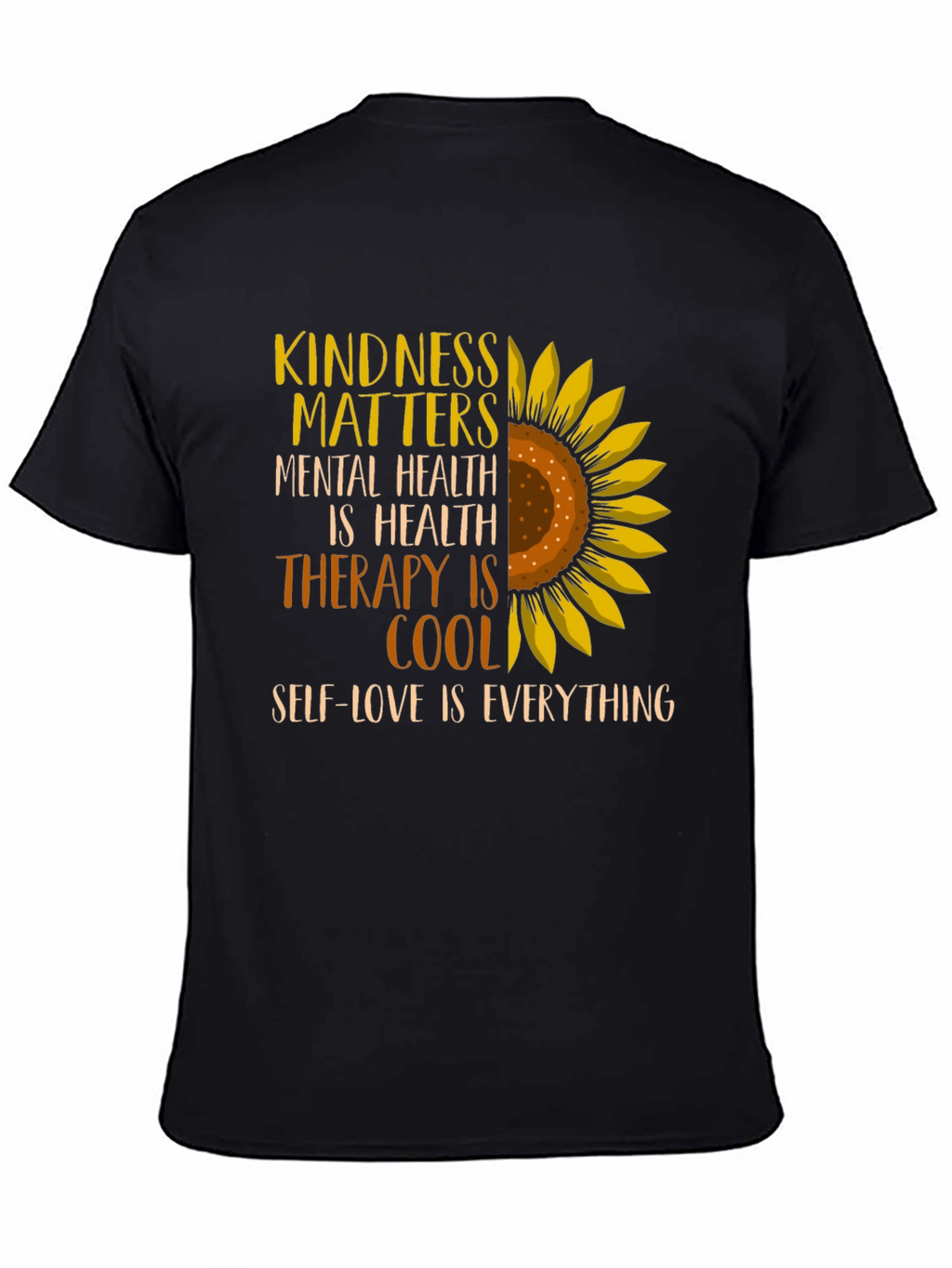 Kindness Matters Sunflower Graphic Tee