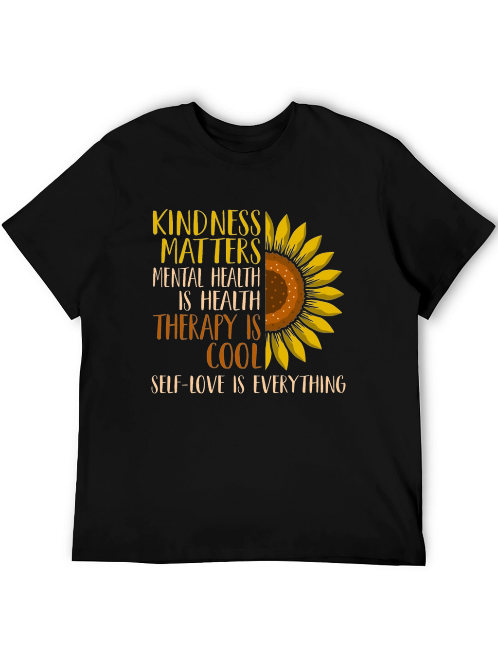 Kindness Matters Sunflower Graphic Tee