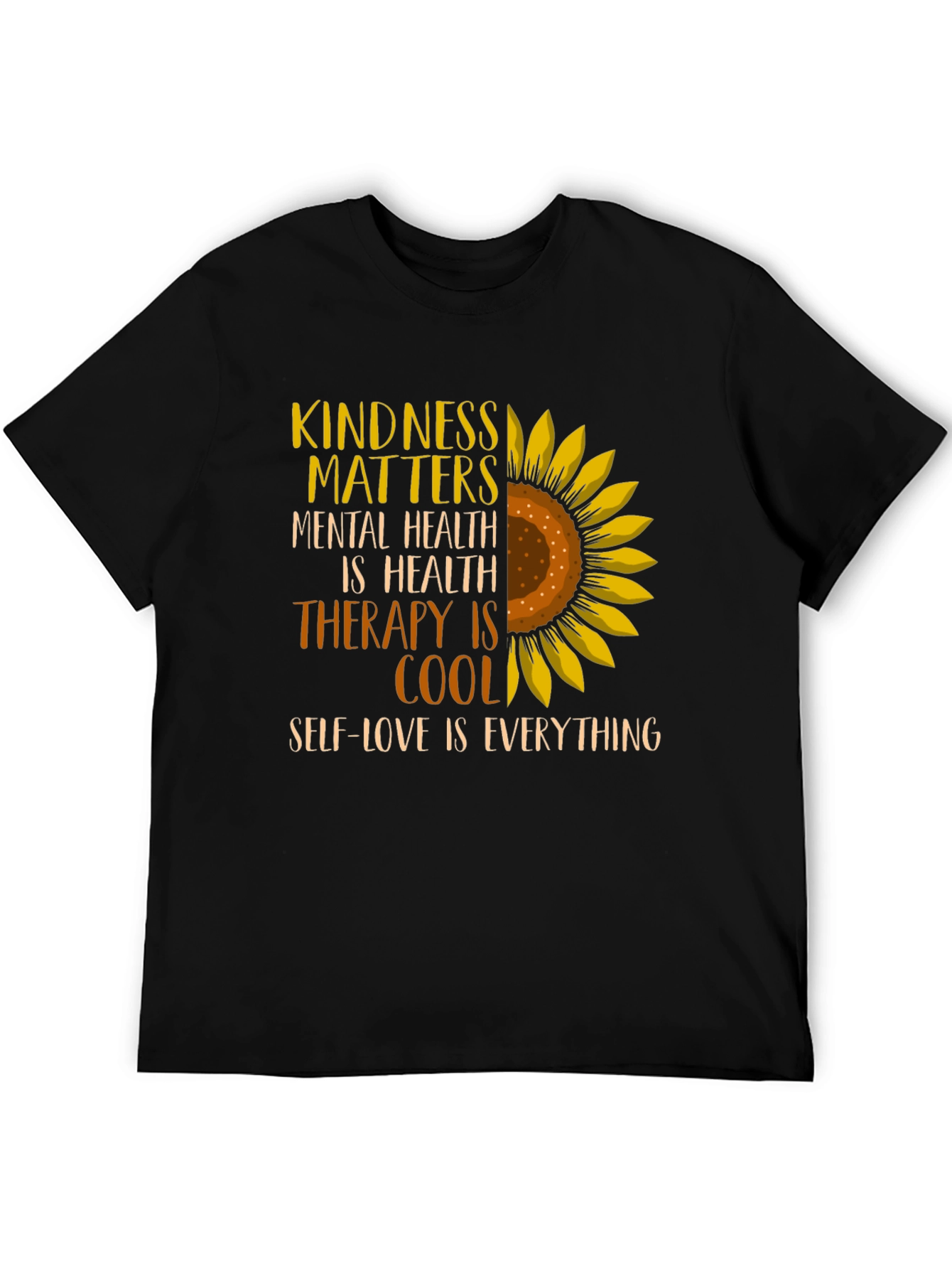 Kindness Matters Sunflower Graphic Tee