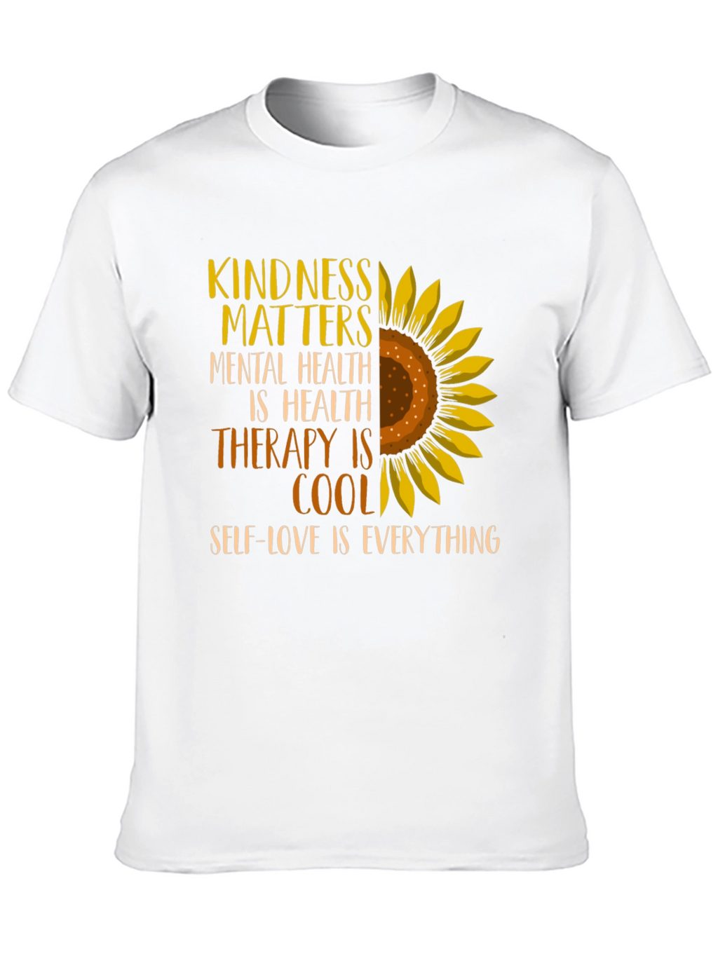 Kindness Matters Sunflower Graphic Tee