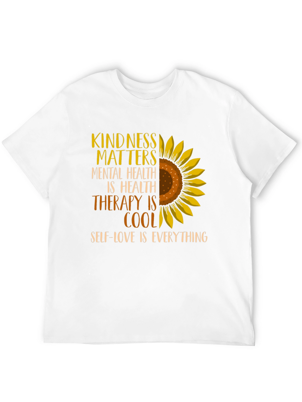 Kindness Matters Sunflower Graphic Tee