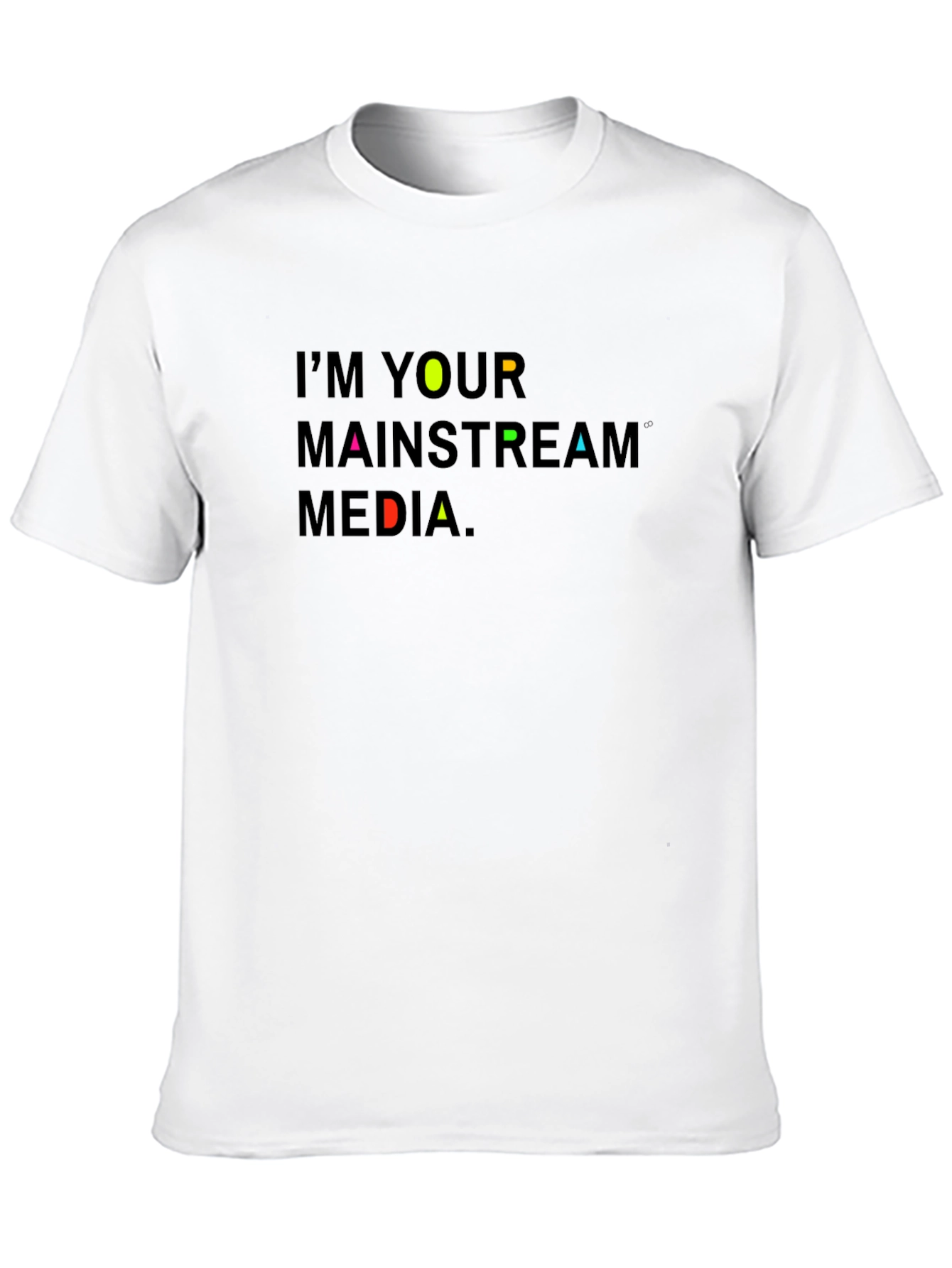 Im Your Mainstream Media Graphic Tee - Black