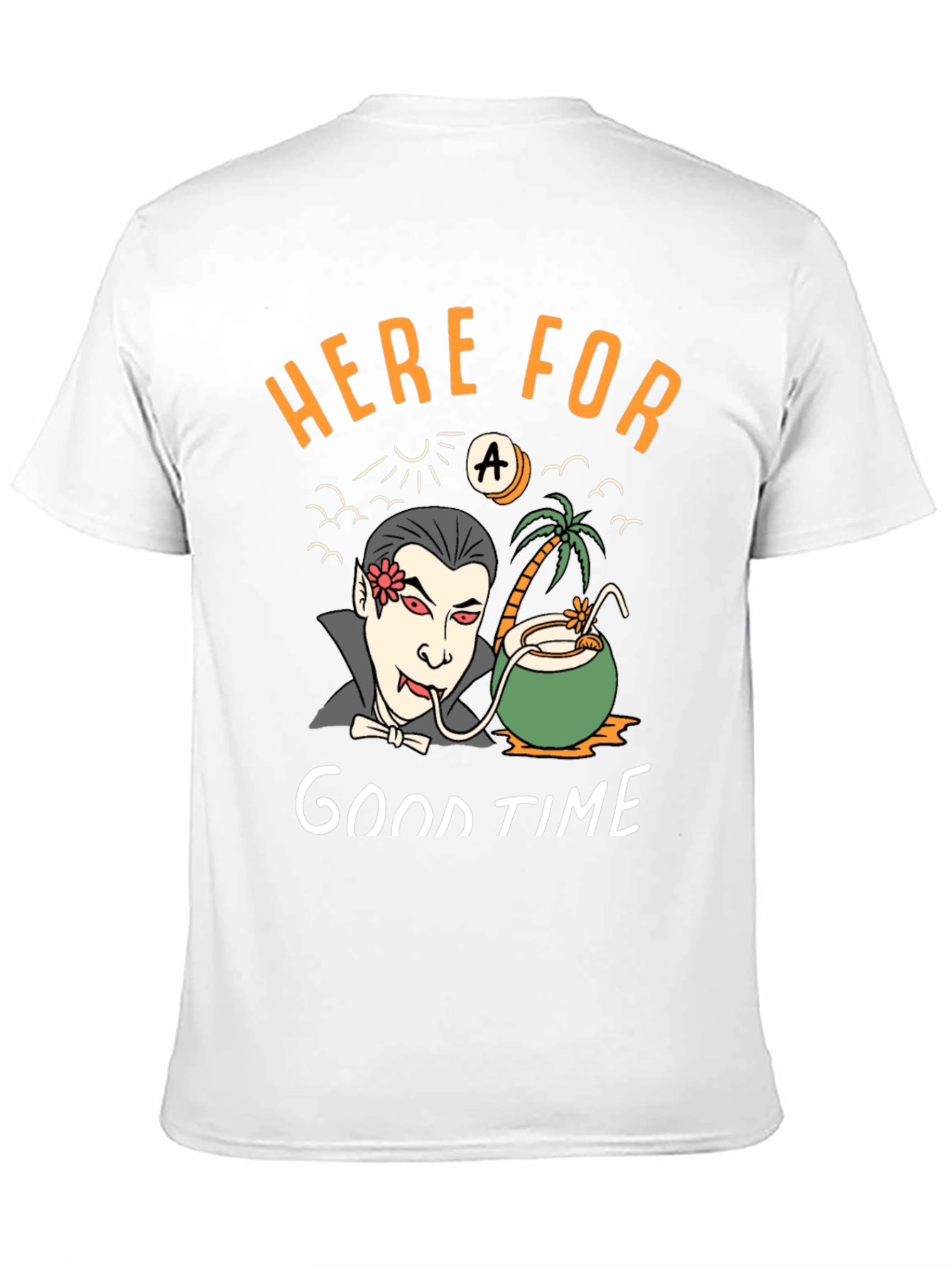Here for a Good Time Vampire T-Shirt