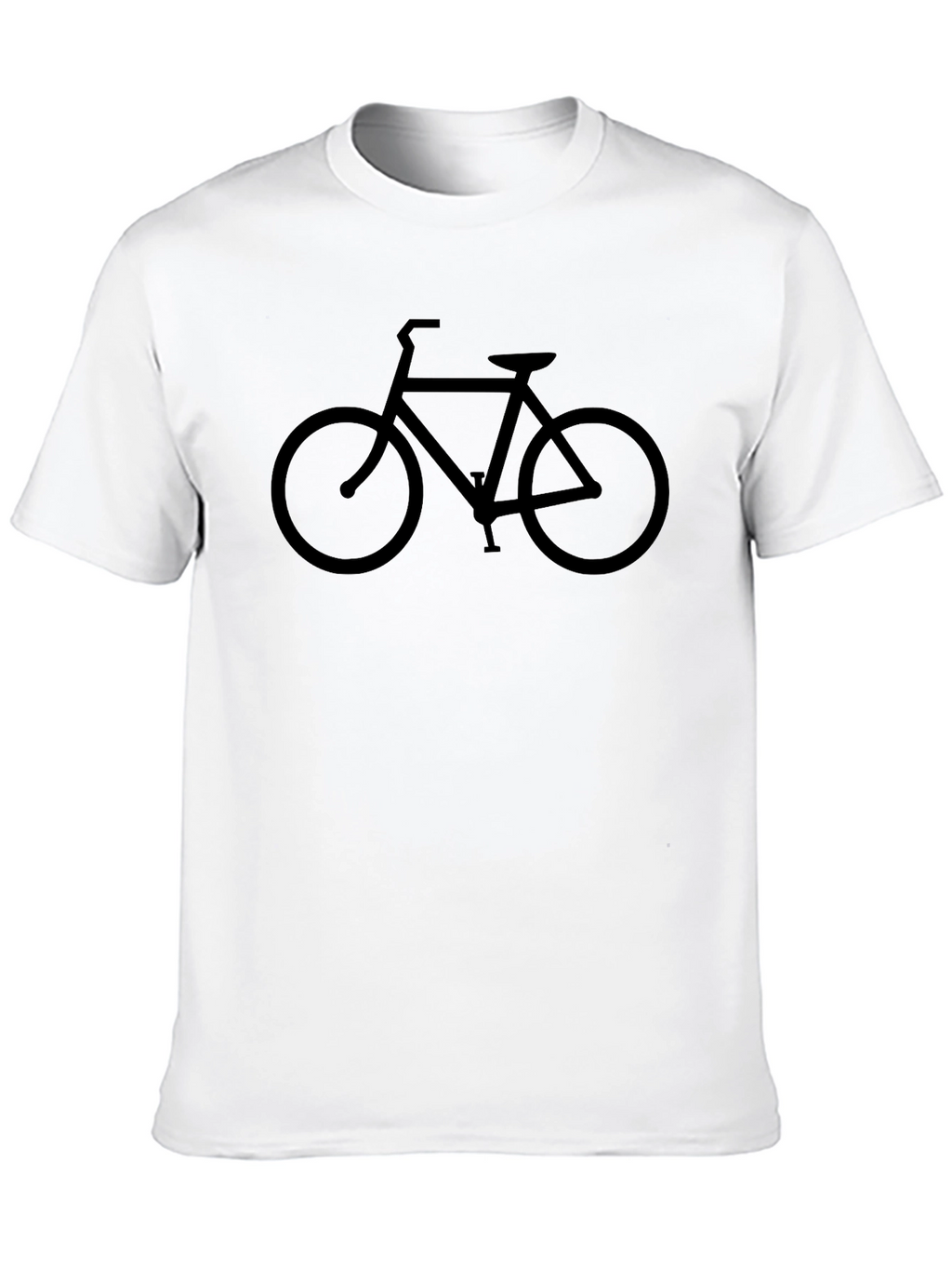 Black Bicycle Graphic T-Shirt