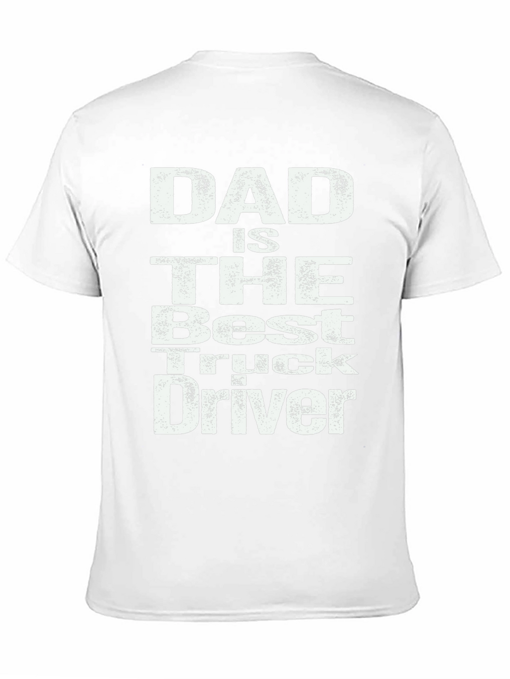 Dad Best Truck Driver T-Shirt - Black