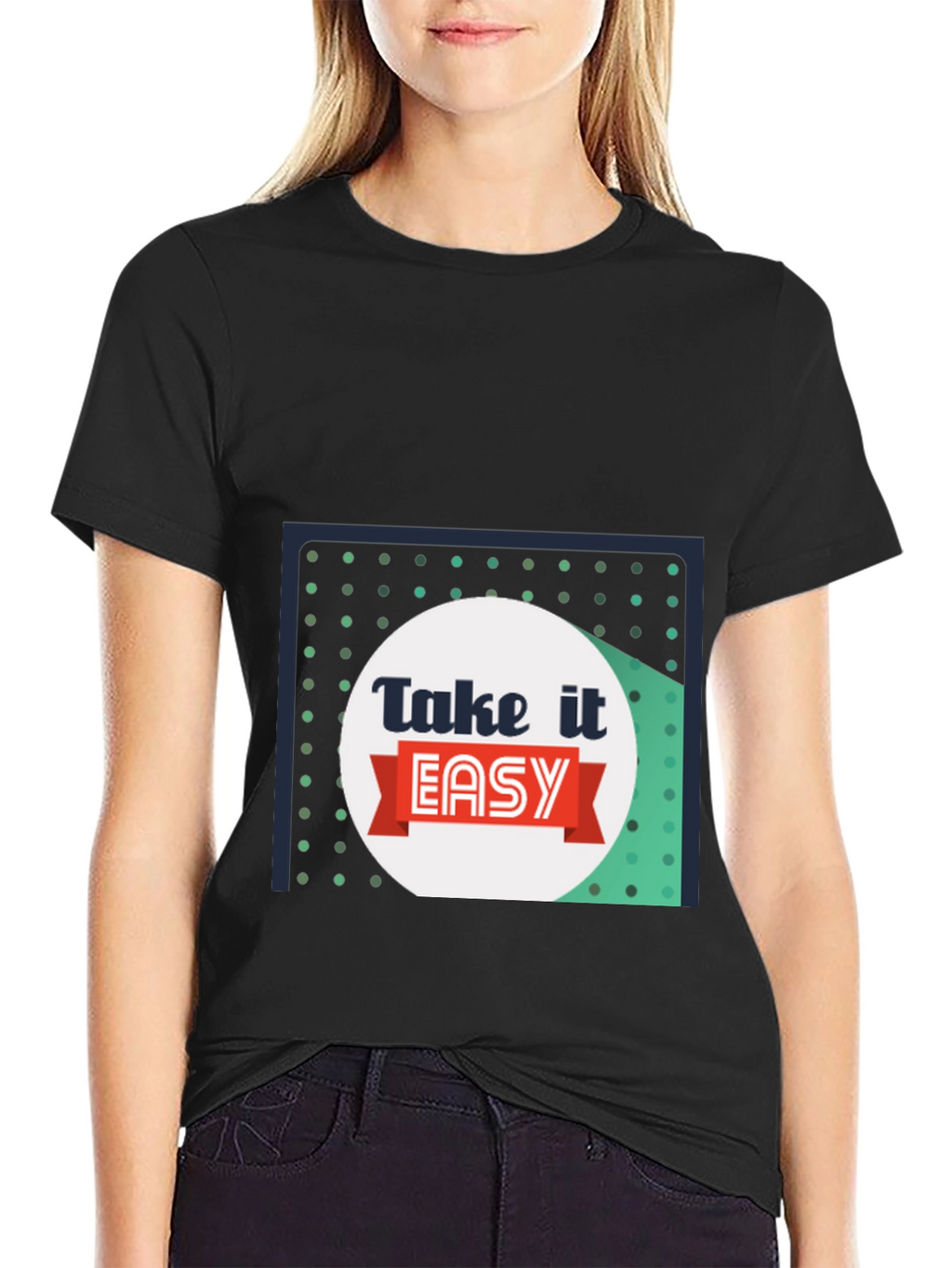 Take It Easy Graphic T-Shirt - Relaxed Style