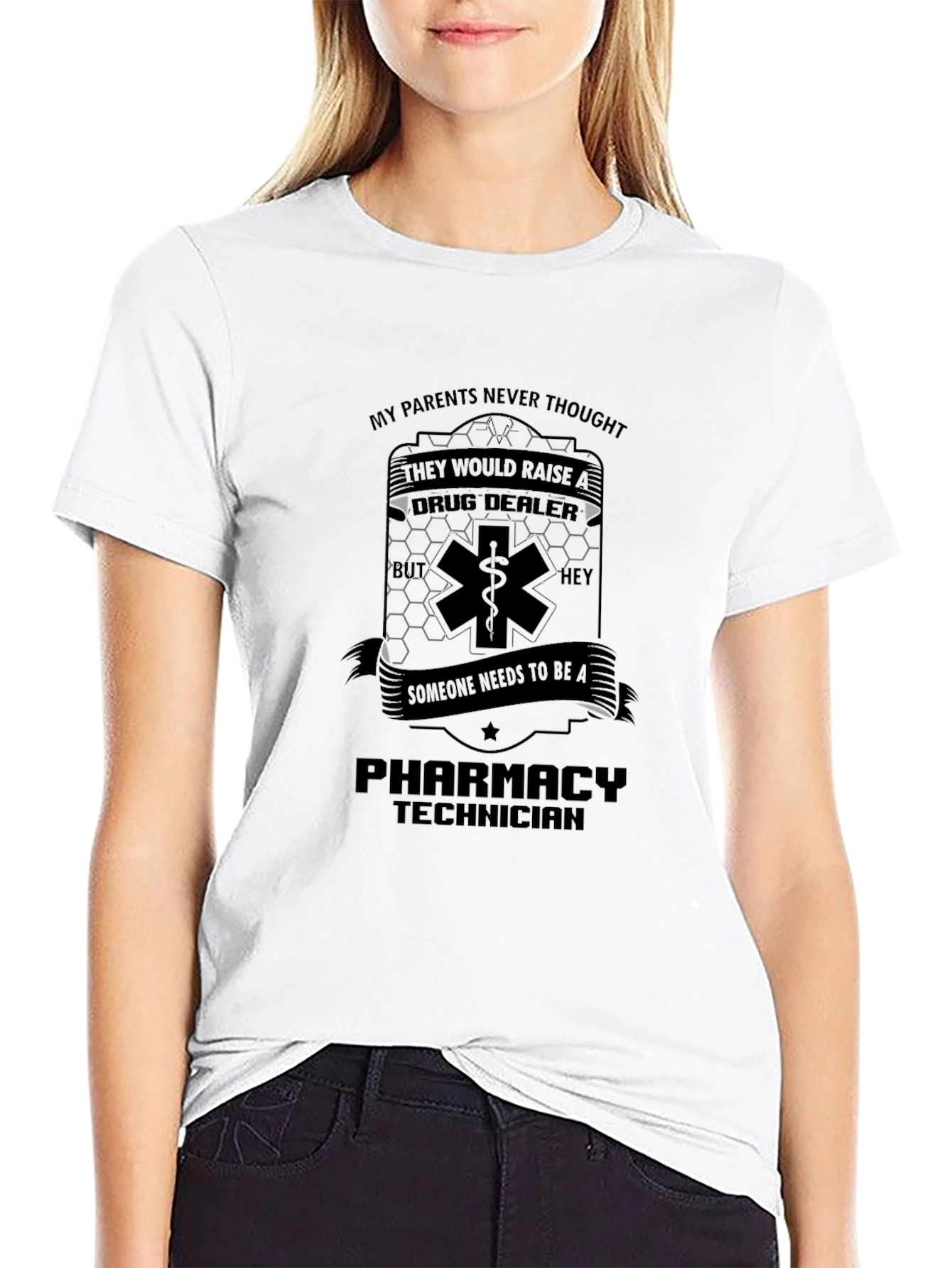 Pharmacy Technician T-Shirt - Funny Drug Dealer Graphic Tee