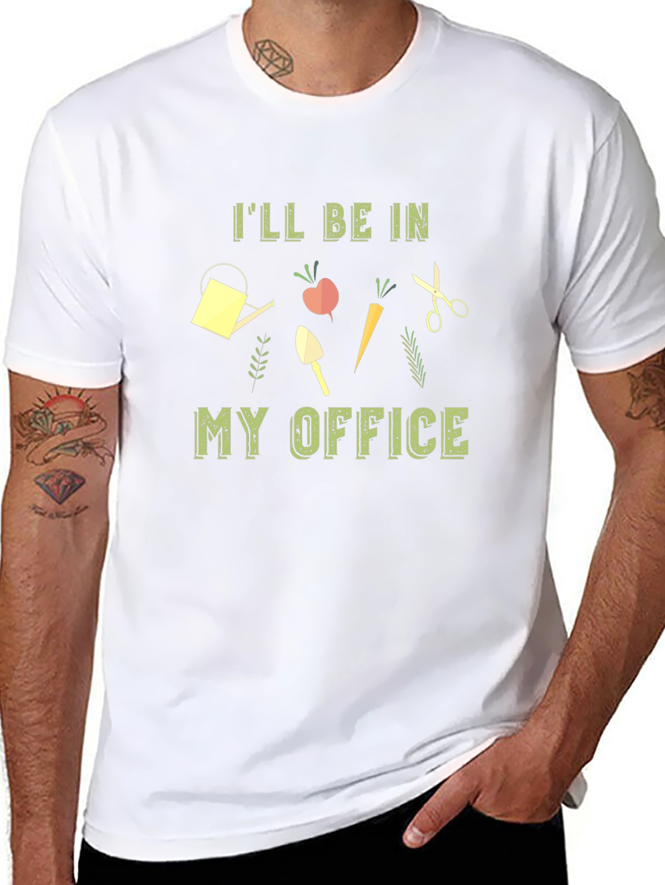 Gardeners Office T-Shirt - Gardening Lover Tee