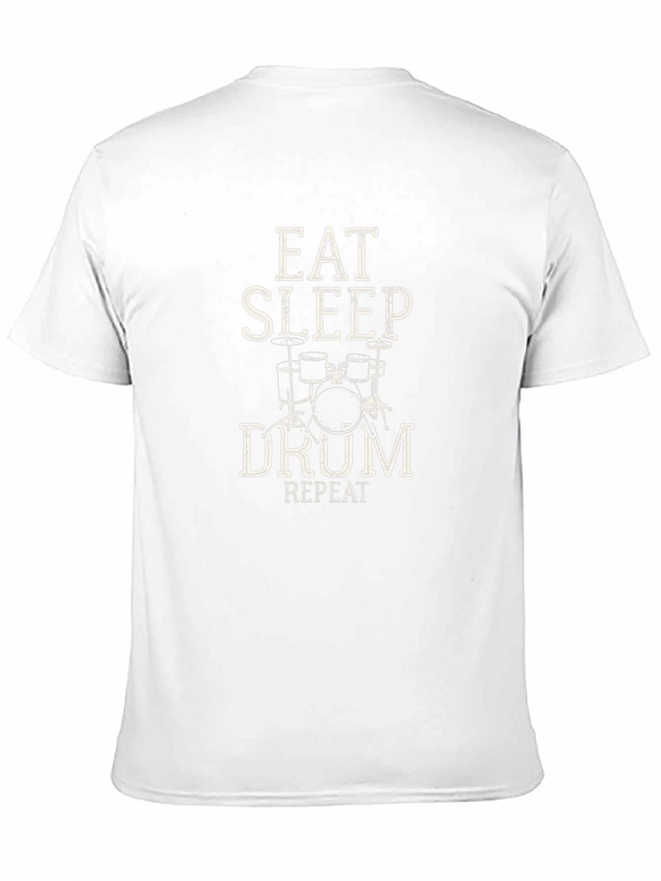 Eat Sleep Drum Repeat Graphic T-Shirt