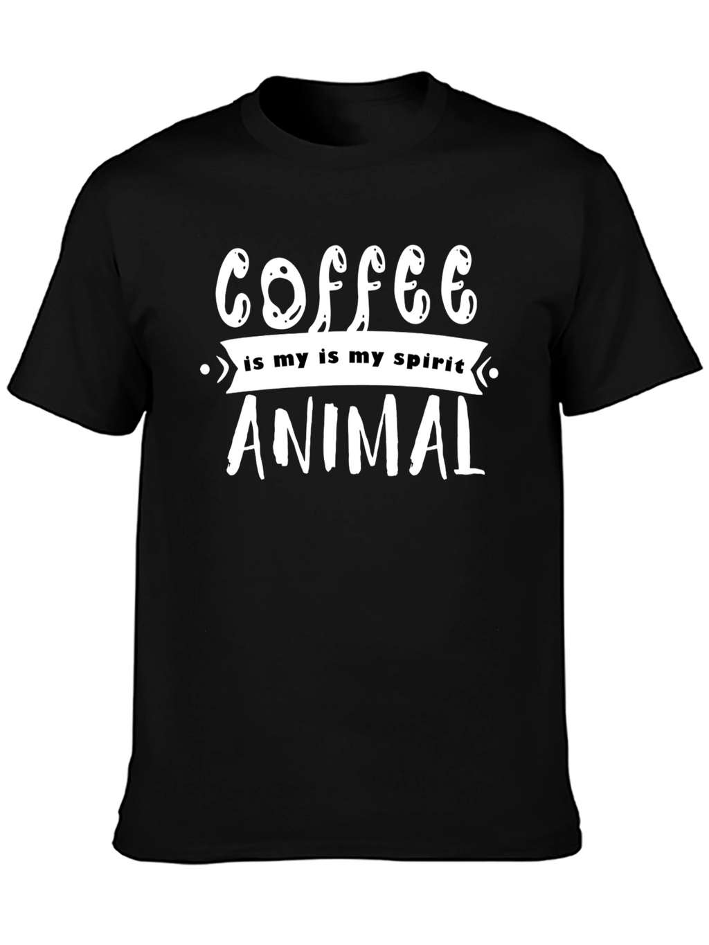Coffee Is My Spirit Animal Graphic Tee