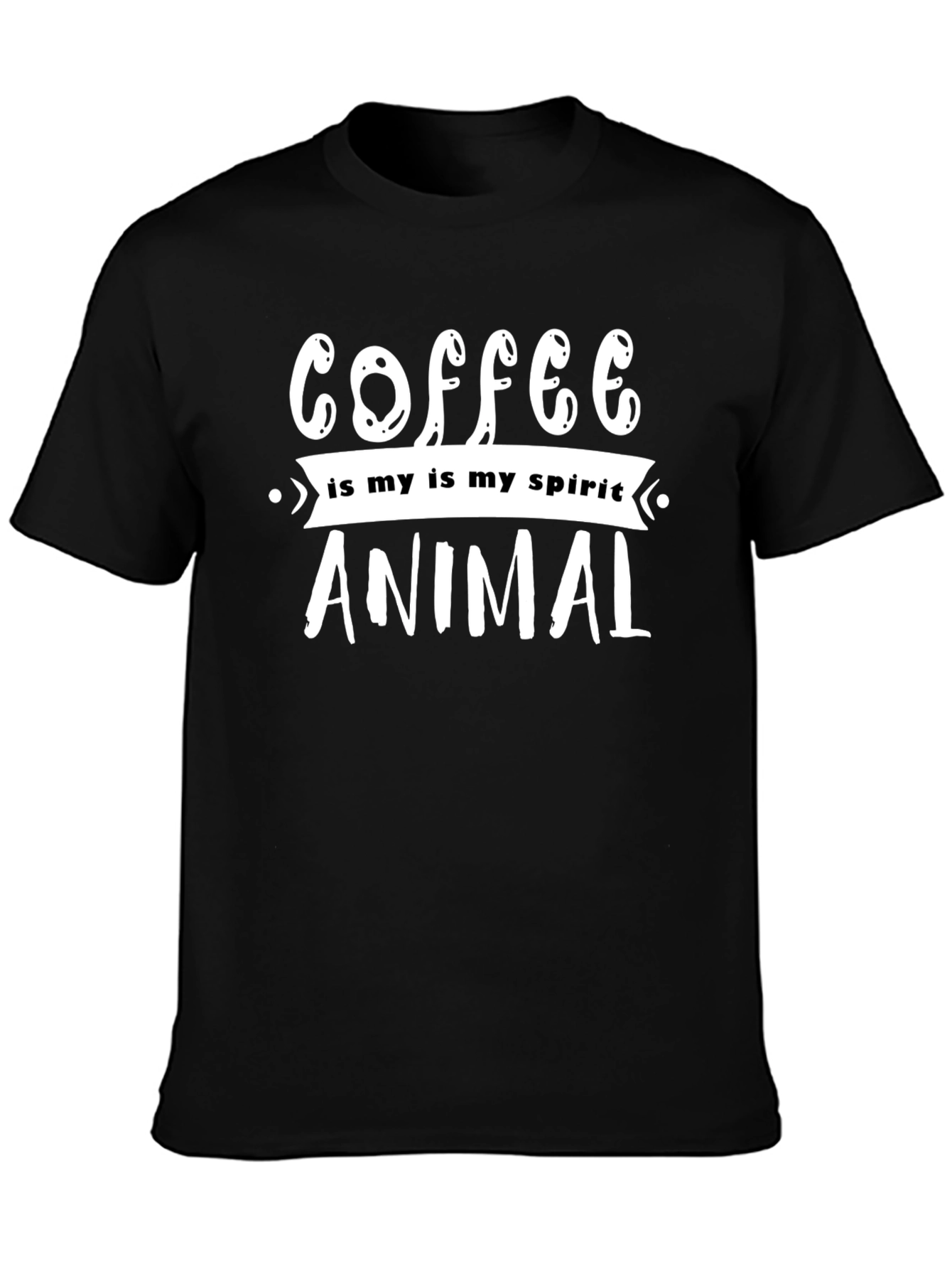Coffee Is My Spirit Animal Graphic Tee