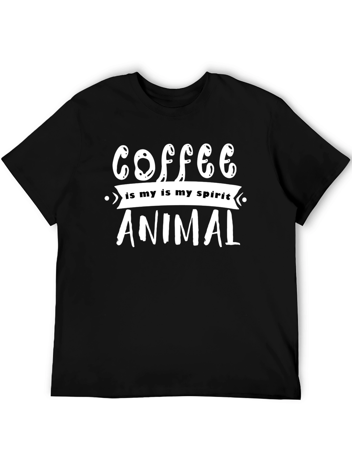 Coffee Is My Spirit Animal Graphic Tee