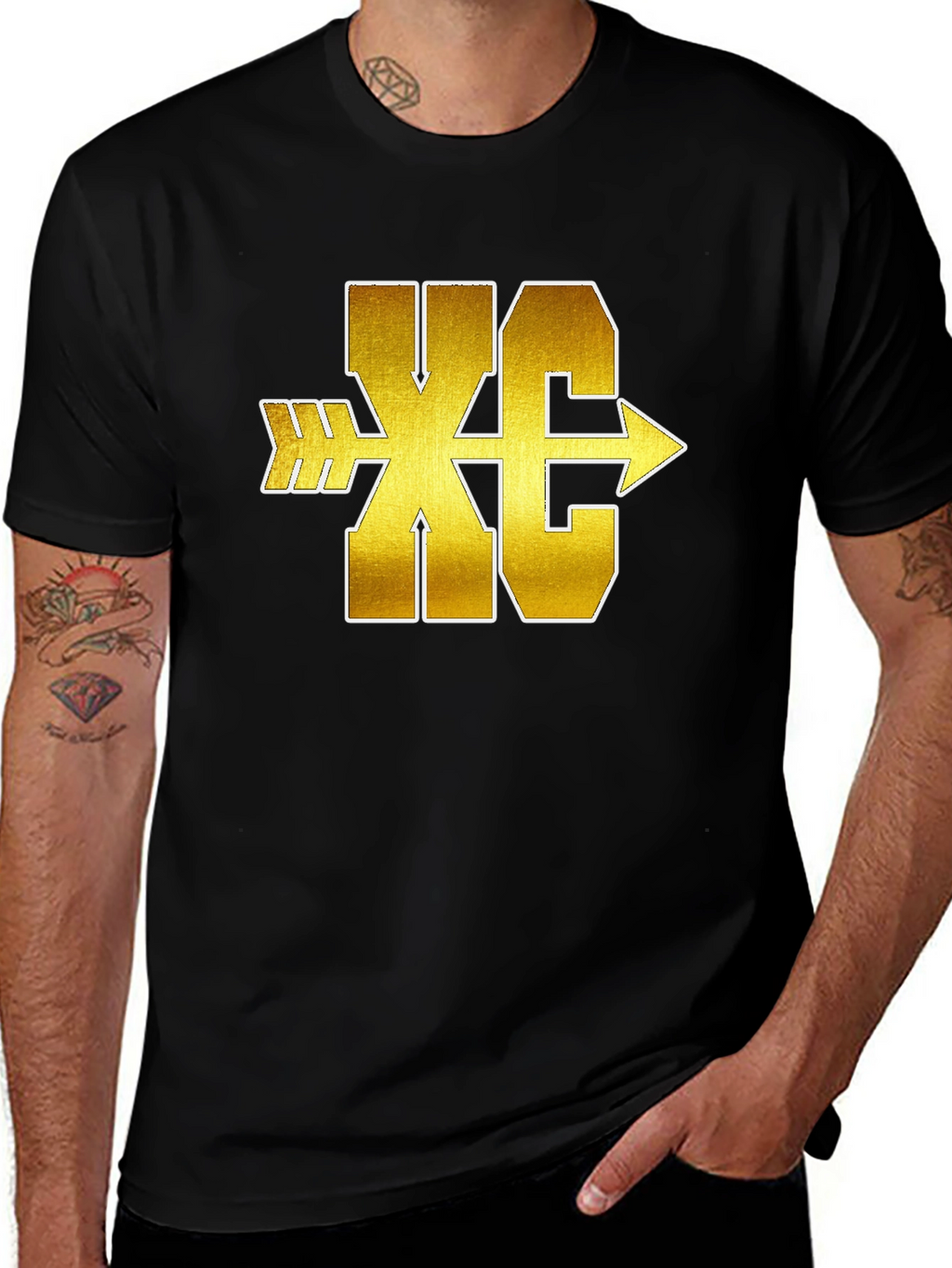 XC Cross Country Arrow Graphic T-Shirt