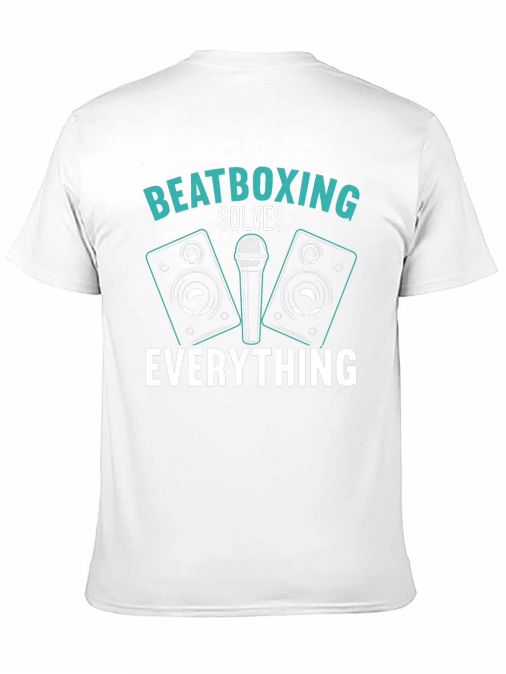 Beatboxing Solves Everything Black T-Shirt