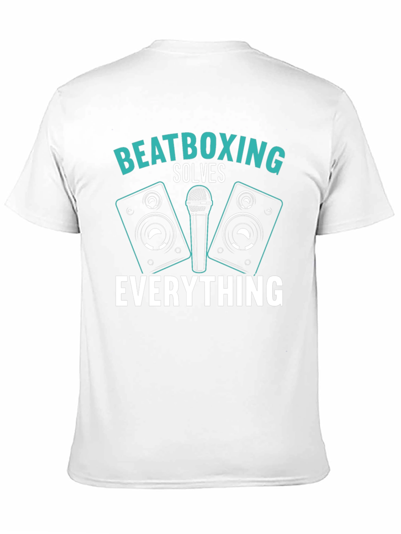 Beatboxing Solves Everything Black T-Shirt