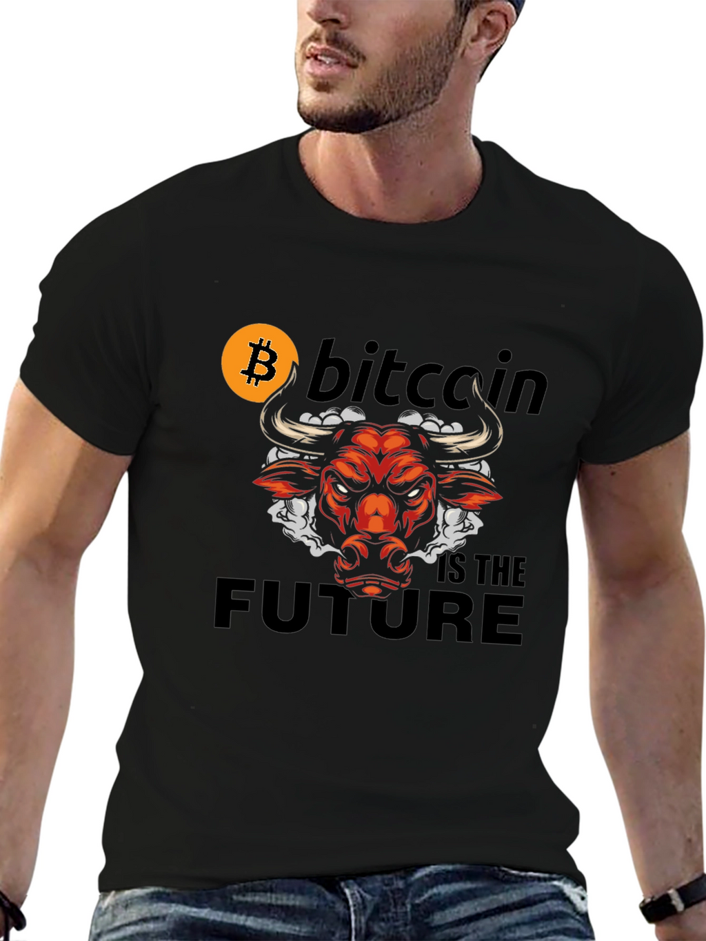 Bitcoin Bull T-Shirt - Crypto Future