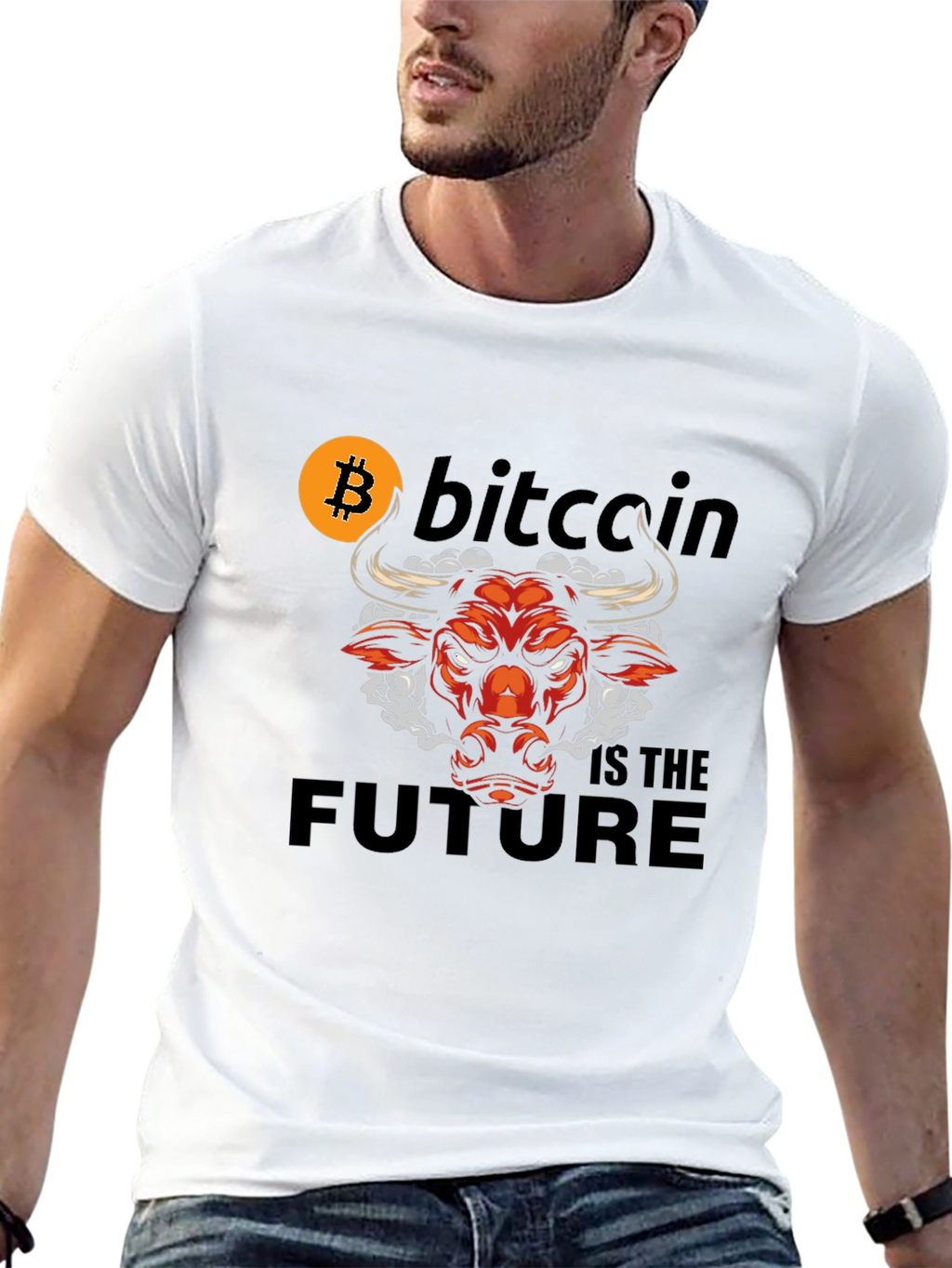 Bitcoin Bull T-Shirt - Crypto Future