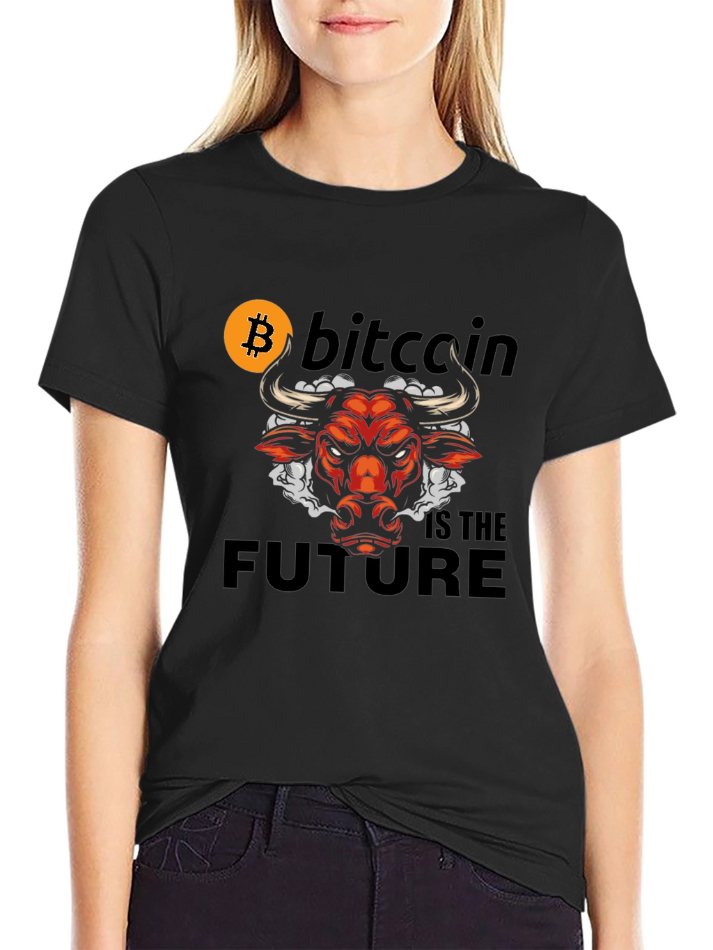 Bitcoin Bull T-Shirt - Crypto Future