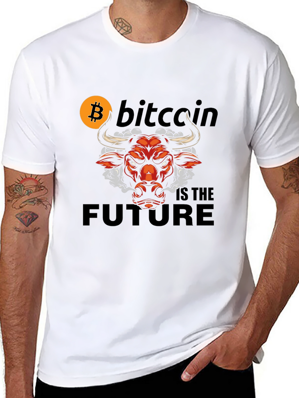 Bitcoin Bull T-Shirt - Crypto Future