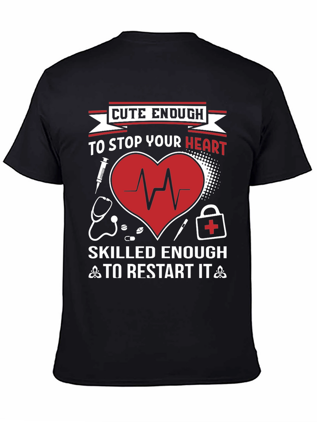 Cute Enough Heart Restart T-Shirt