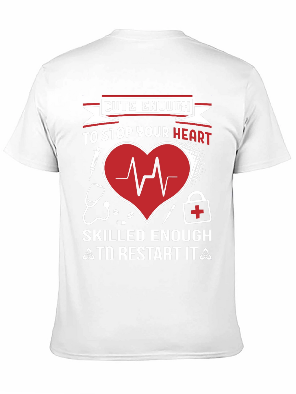 Cute Enough Heart Restart T-Shirt