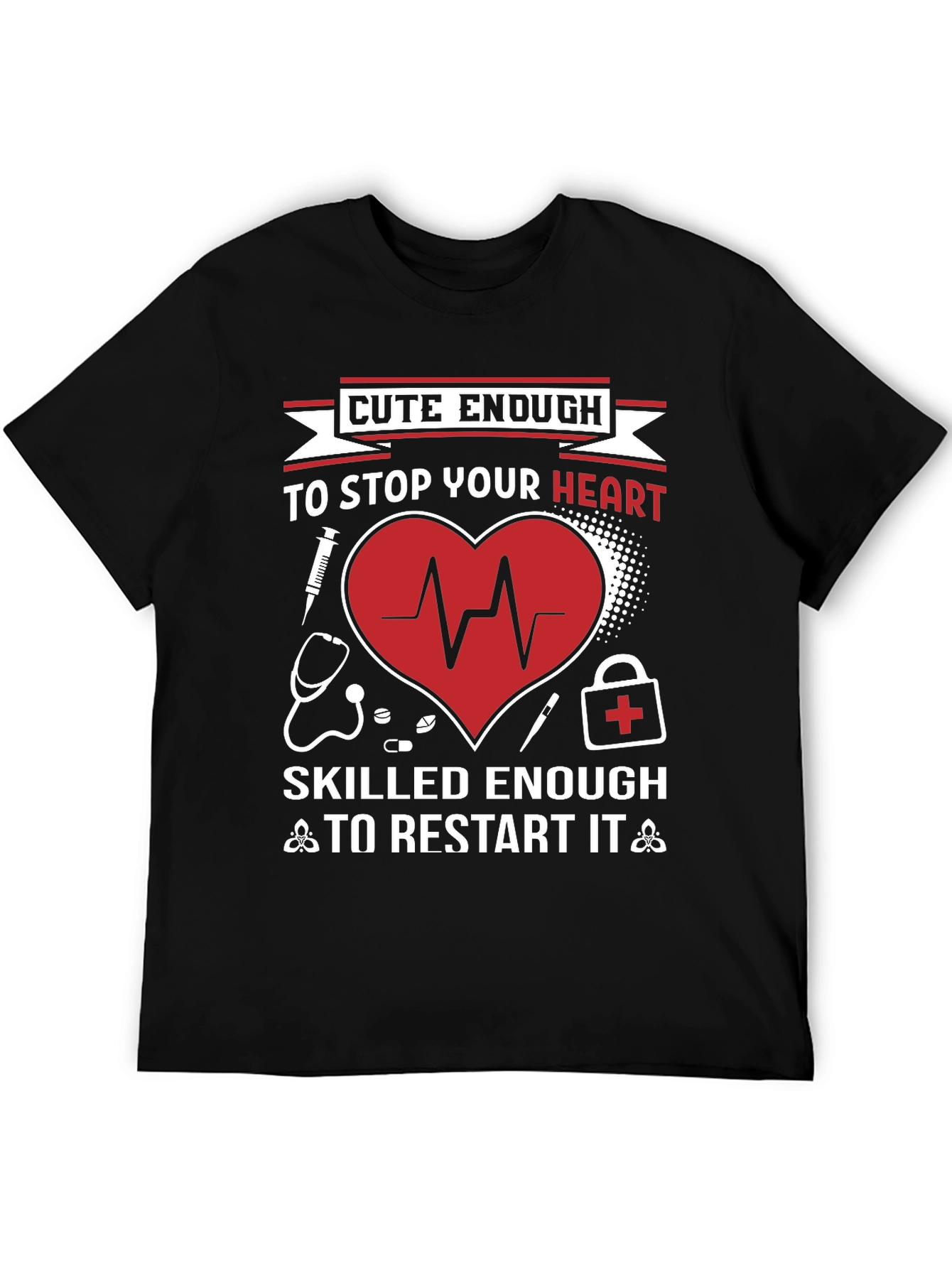 Cute Enough Heart Restart T-Shirt