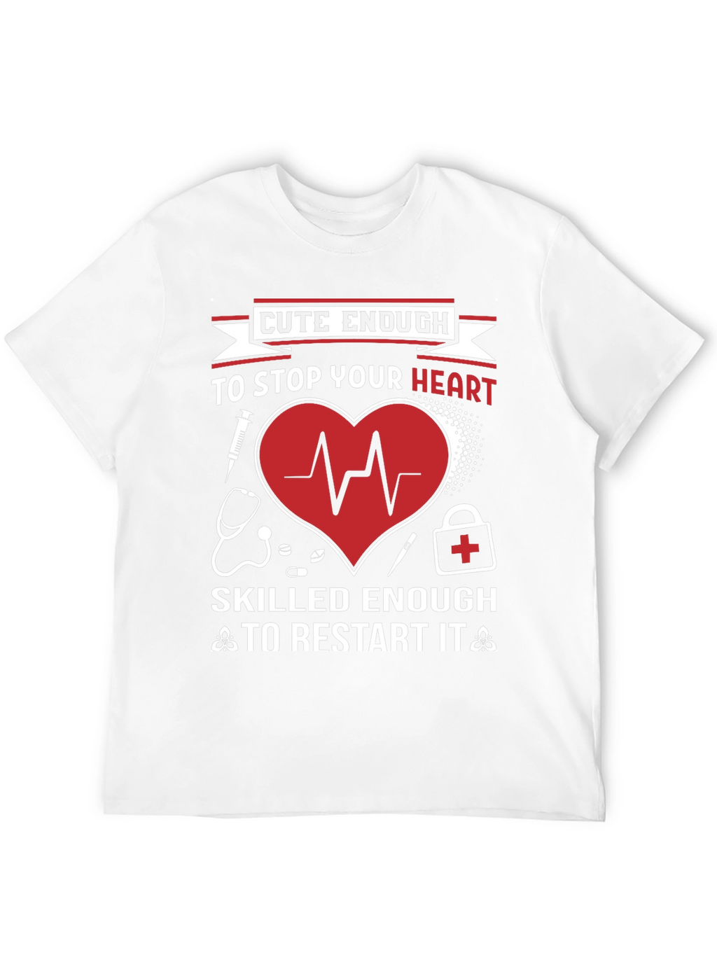 Cute Enough Heart Restart T-Shirt