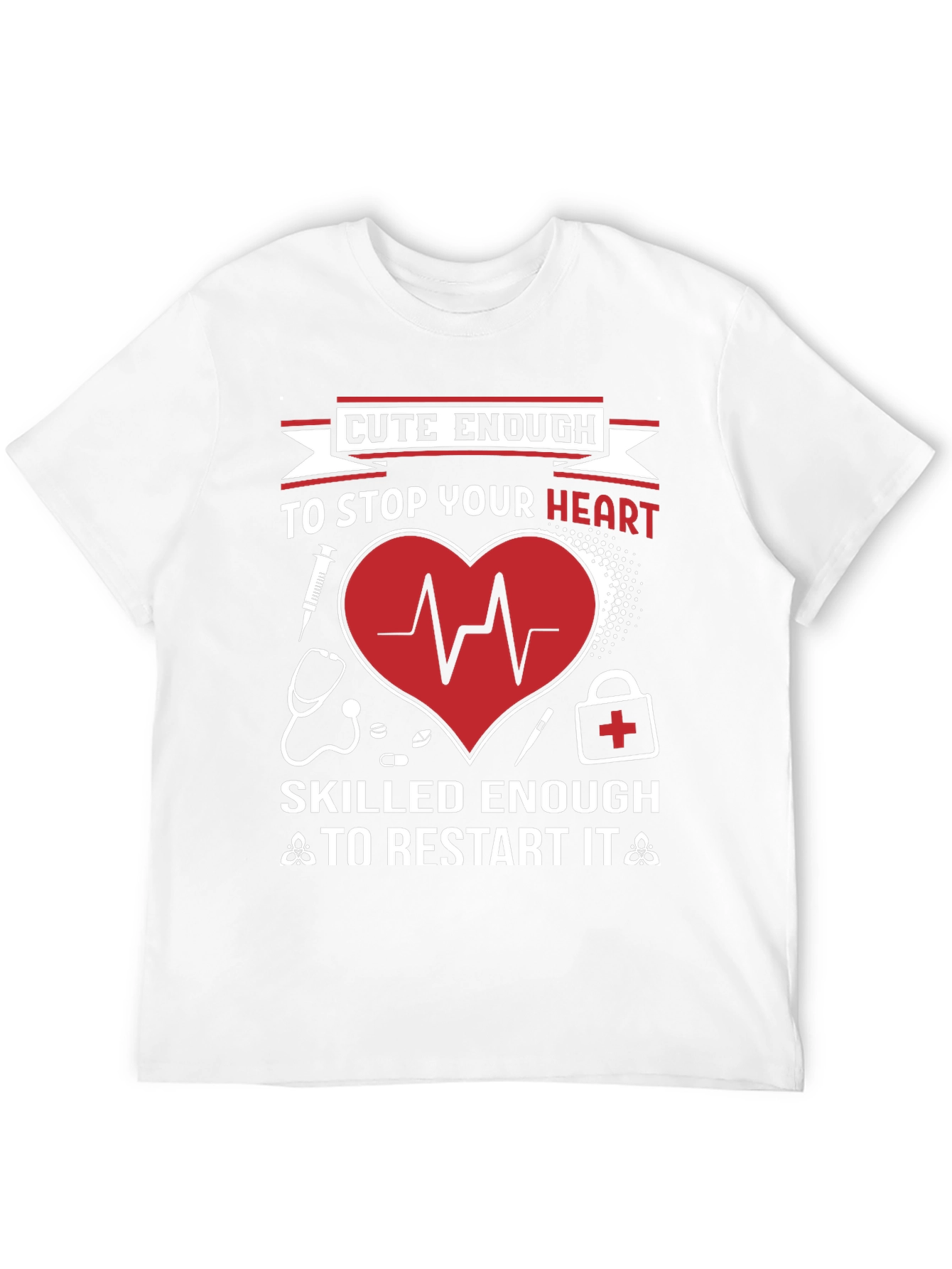 Cute Enough Heart Restart T-Shirt