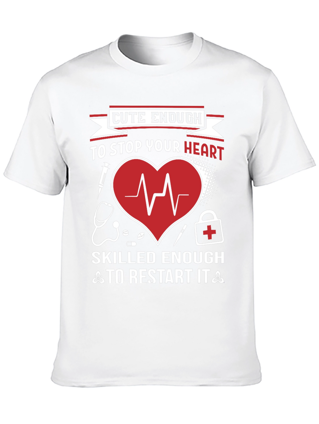 Cute Enough Heart Restart T-Shirt