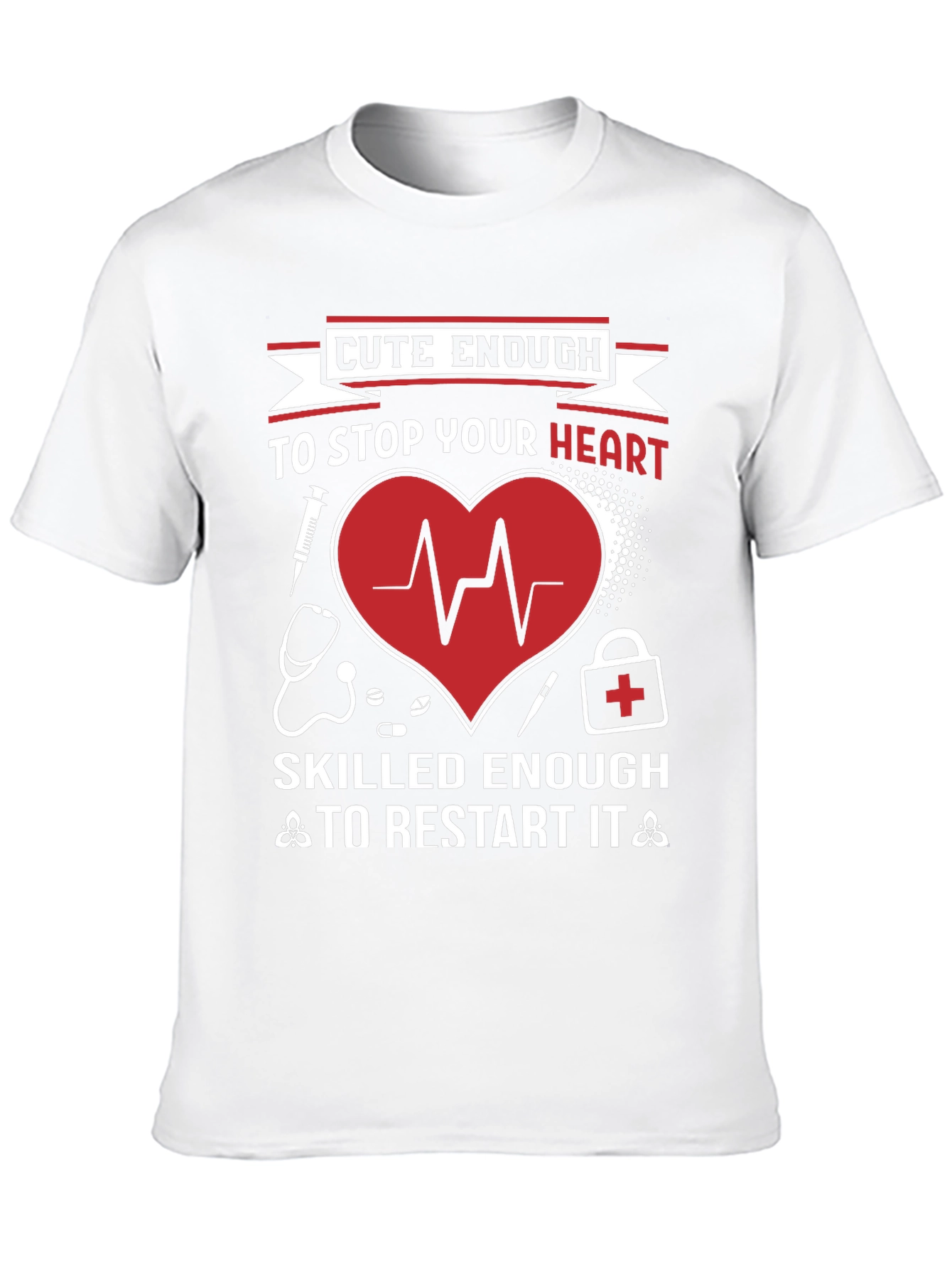 Cute Enough Heart Restart T-Shirt