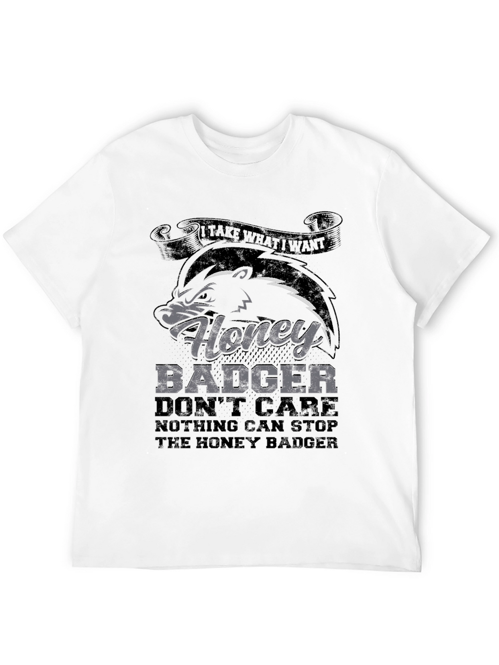 Honey Badger T-Shirt - Dont Care