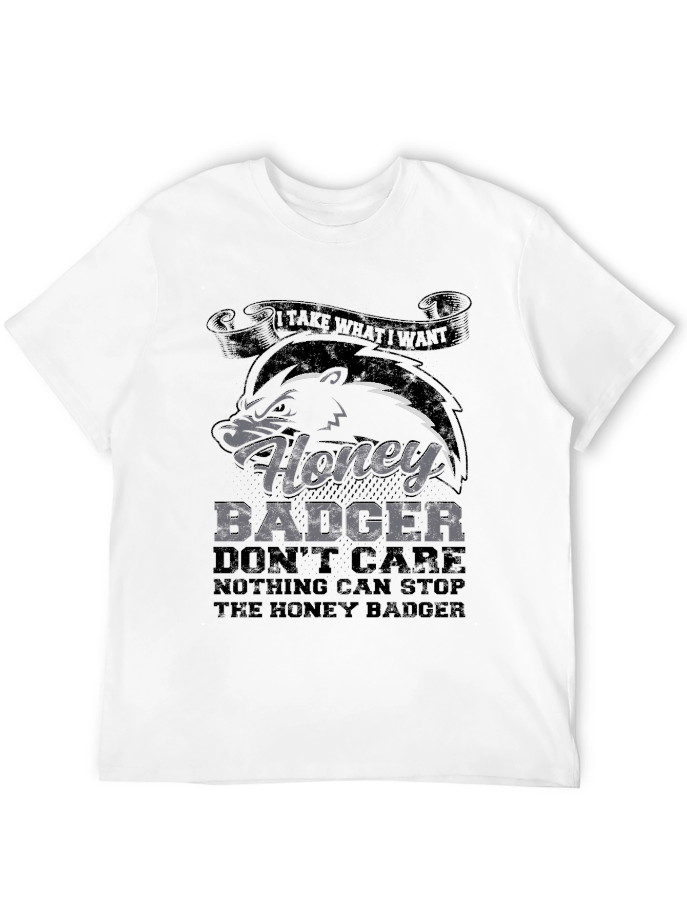 Honey Badger T-Shirt - Dont Care