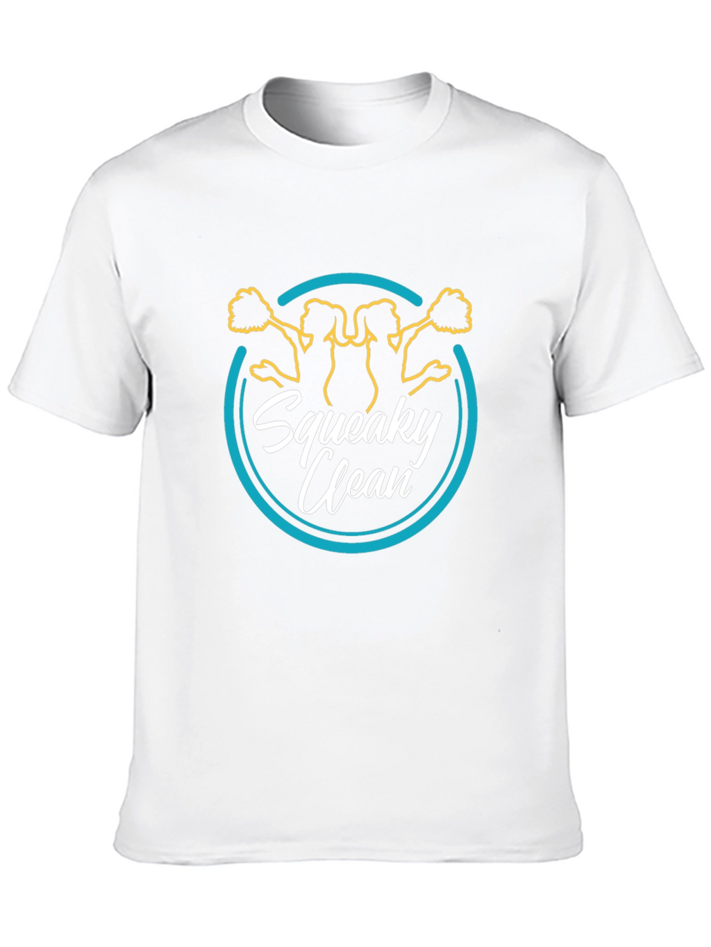 Squeaky Clean Cheerleader Graphic Tee