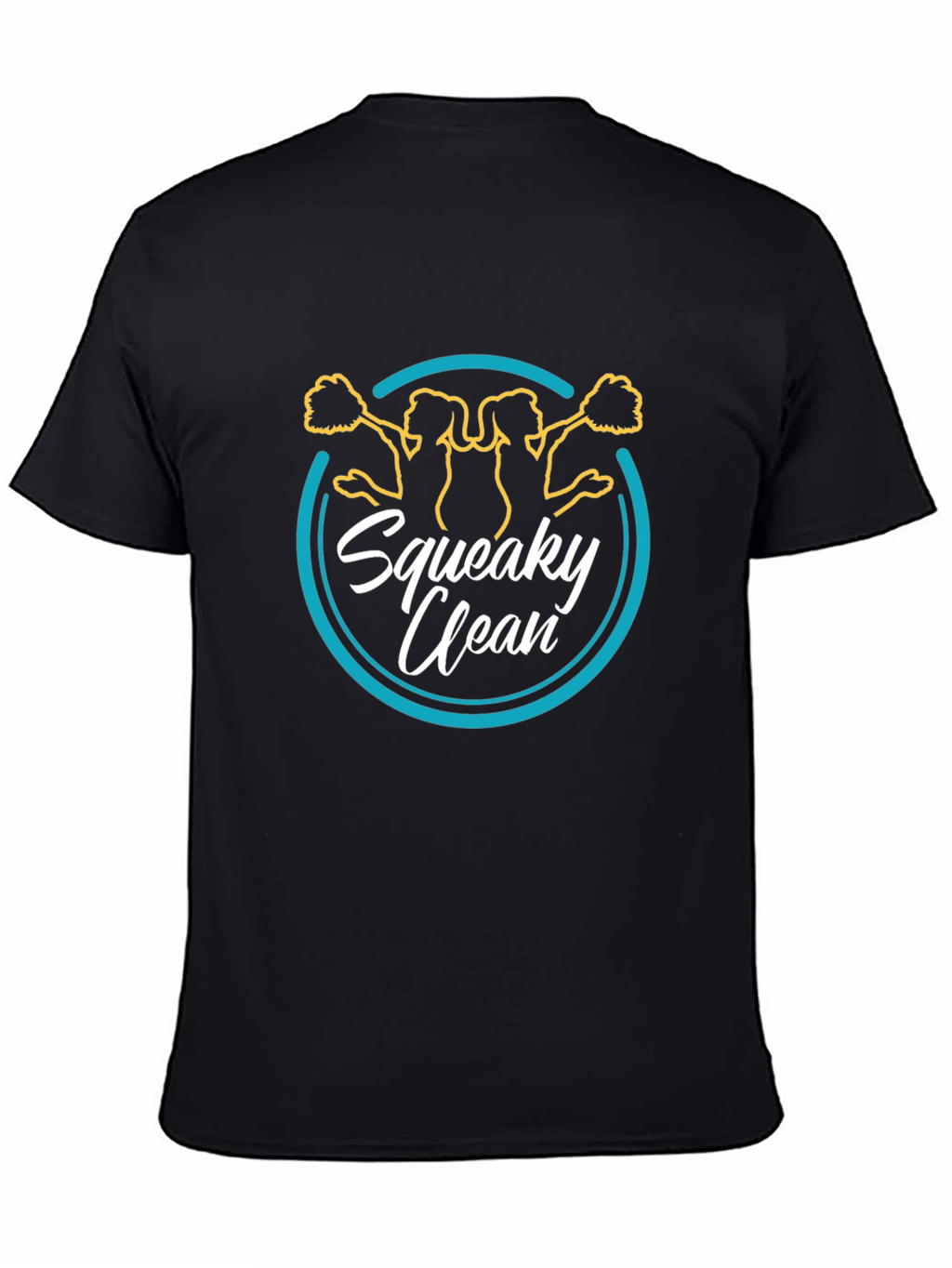 Squeaky Clean Cheerleader Graphic Tee