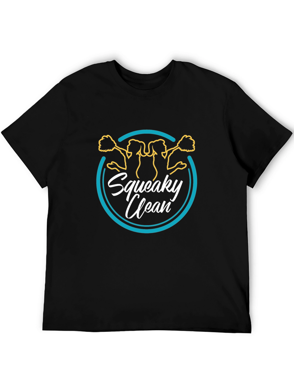 Squeaky Clean Cheerleader Graphic Tee
