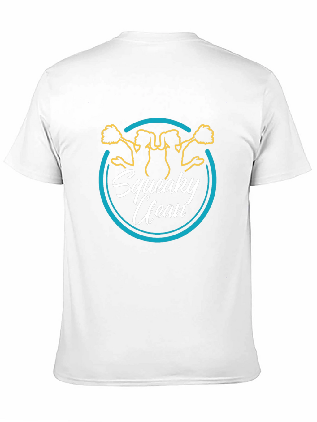 Squeaky Clean Cheerleader Graphic Tee