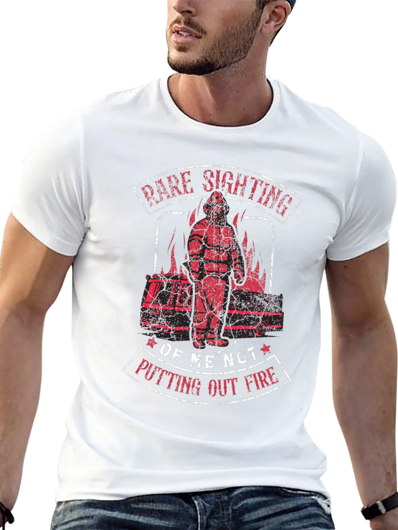 Firefighter T-Shirt: Rare Sighting Design