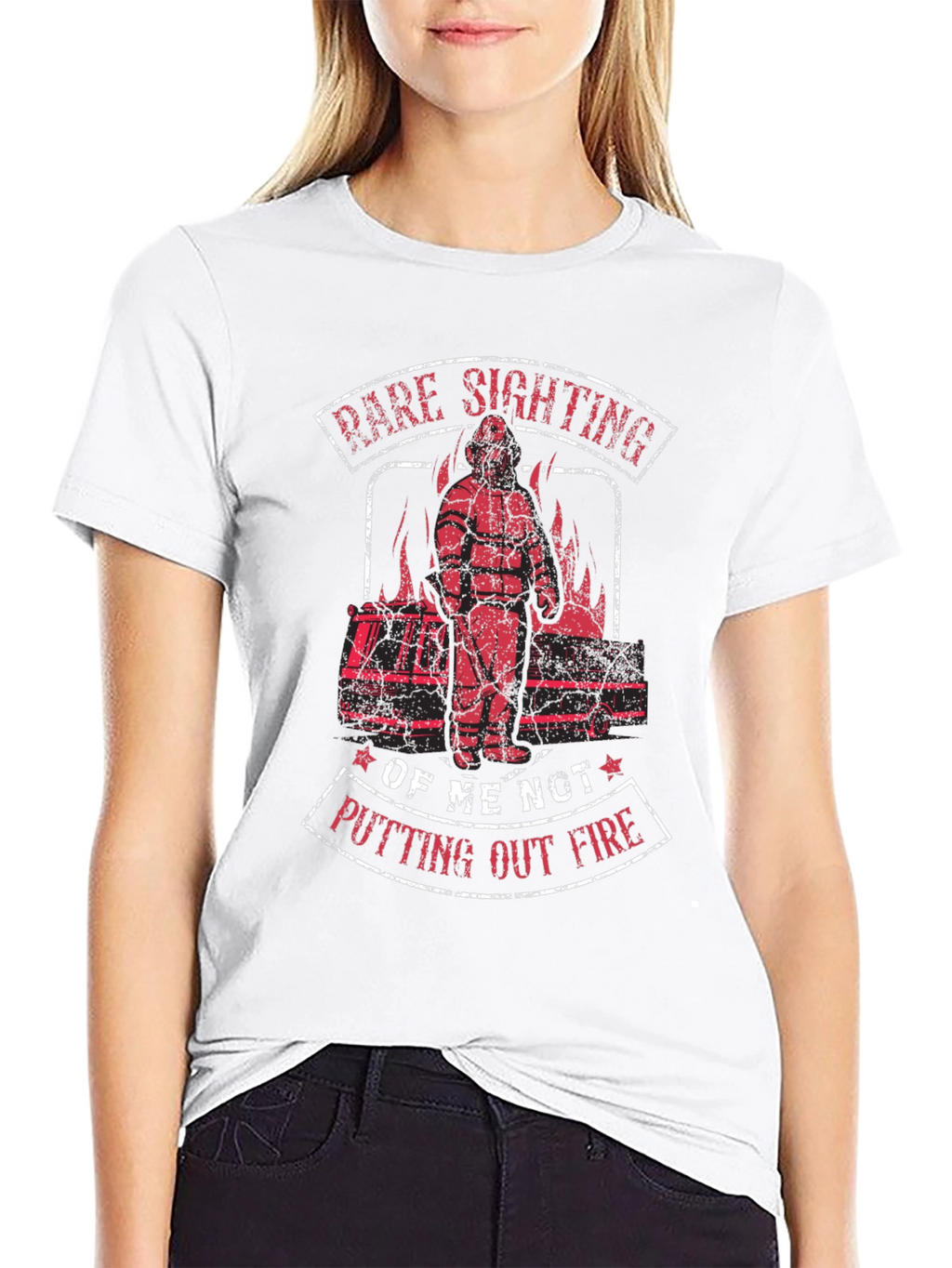 Firefighter T-Shirt: Rare Sighting Design