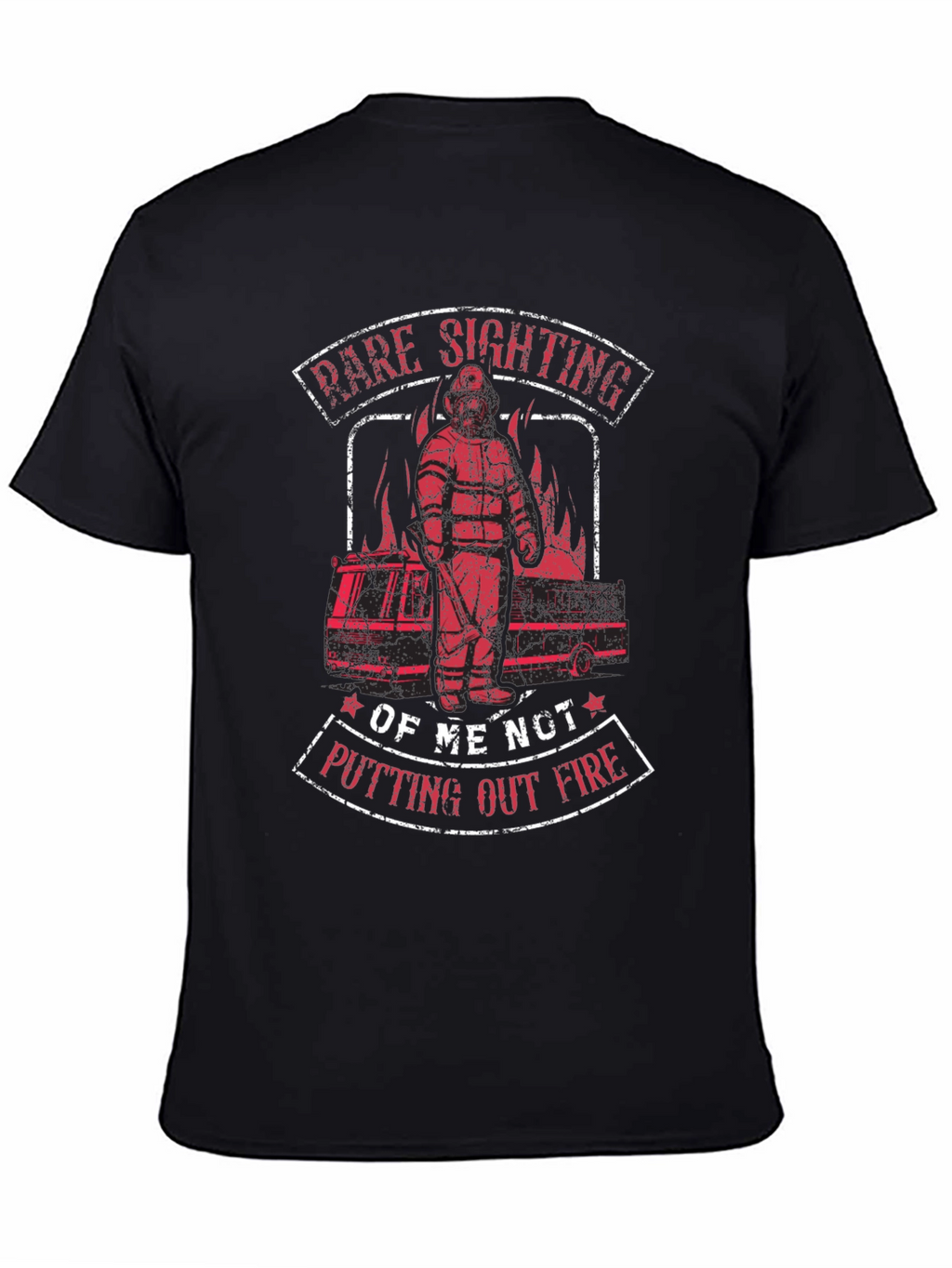 Firefighter T-Shirt: Rare Sighting Design