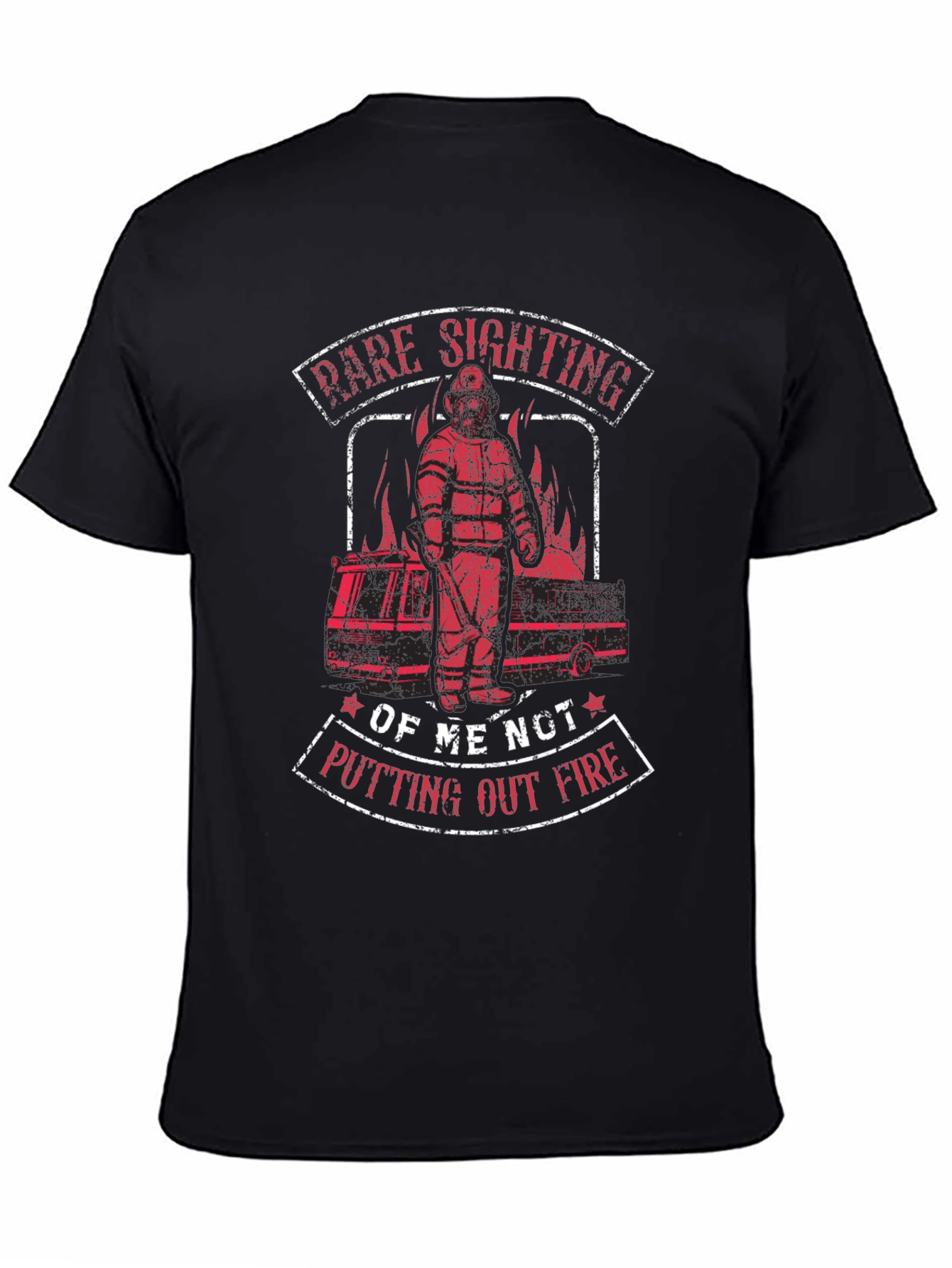 Firefighter T-Shirt: Rare Sighting Design