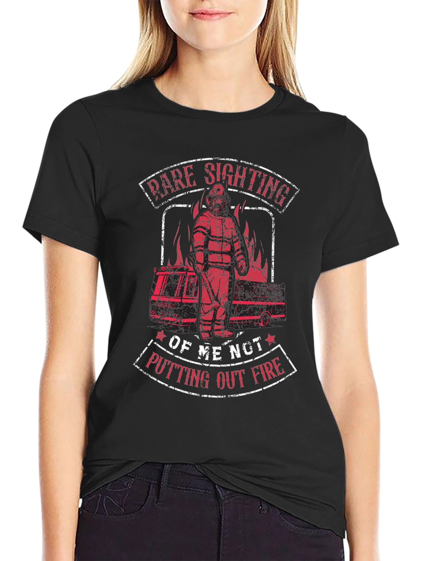 Firefighter T-Shirt: Rare Sighting Design