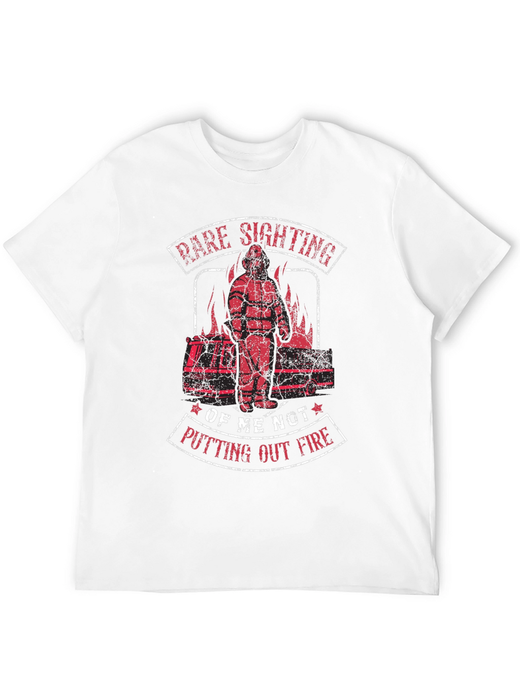 Firefighter T-Shirt: Rare Sighting Design
